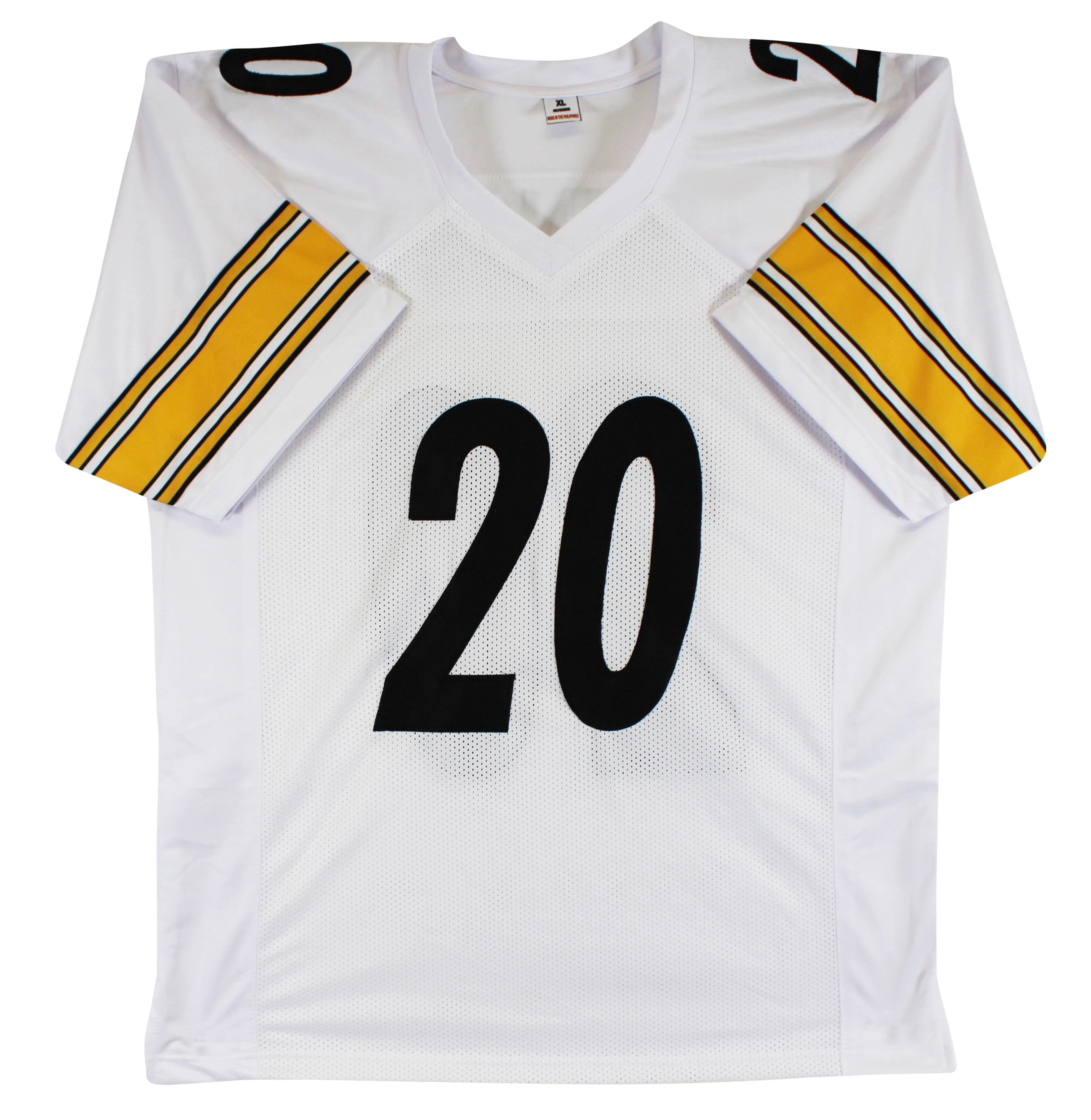 Kaleb Johnson Authentic Signed White Pro Style Jersey Autographed BAS Witness 1 - Image 4