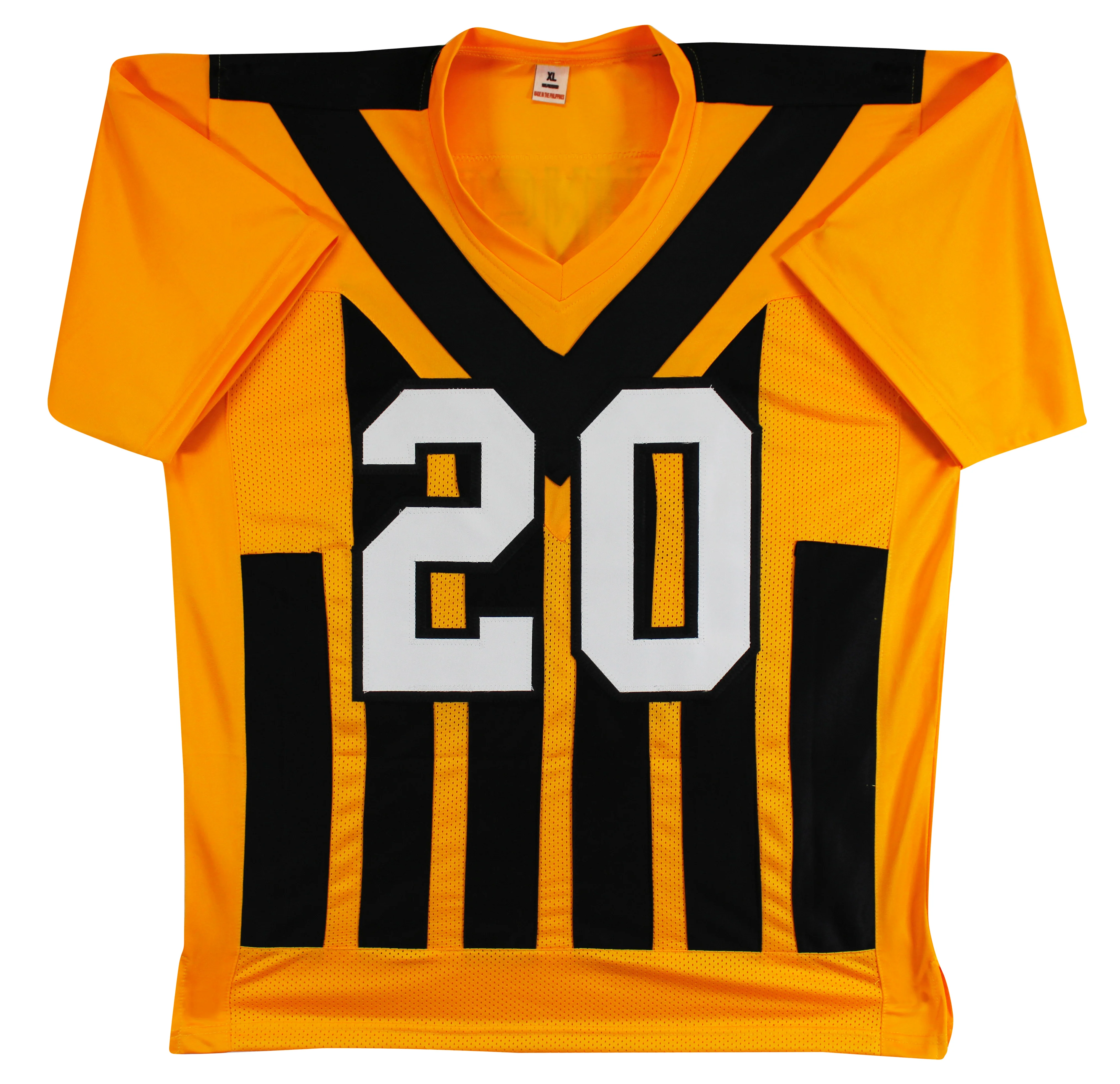 Kaleb Johnson Authentic Signed Yellow Pro Style Jersey Autographed BAS Witnessed - Image 4