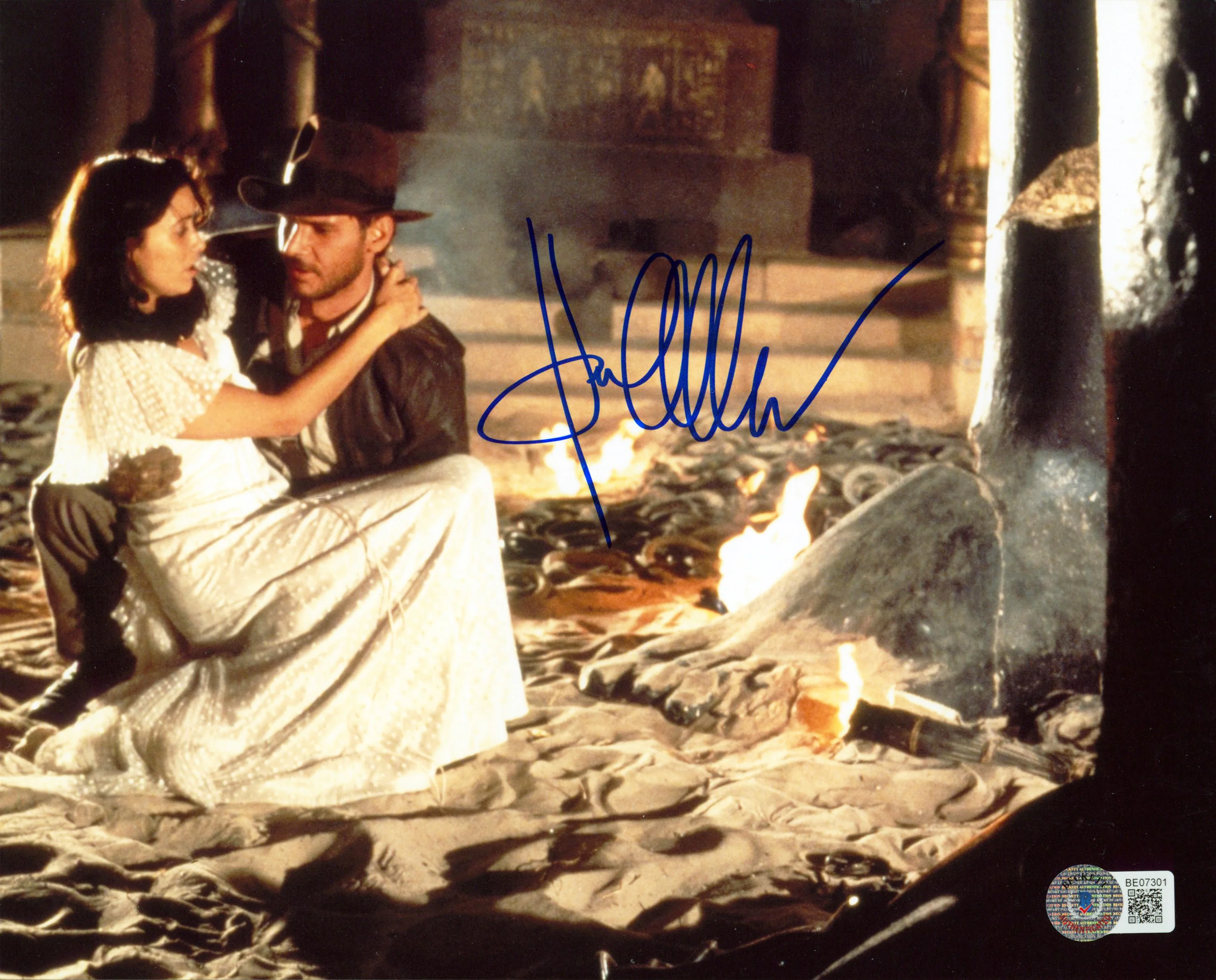 Karen Allen Indiana Jones Raiders of the Lost Ark Signed 8x10 Photo BAS #BE07301 - Image 2