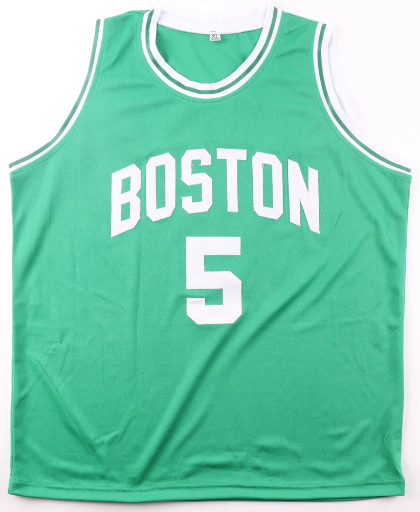 Kevin Garnett Boston Signed Green Basketball Jersey JSA QR - Image 3