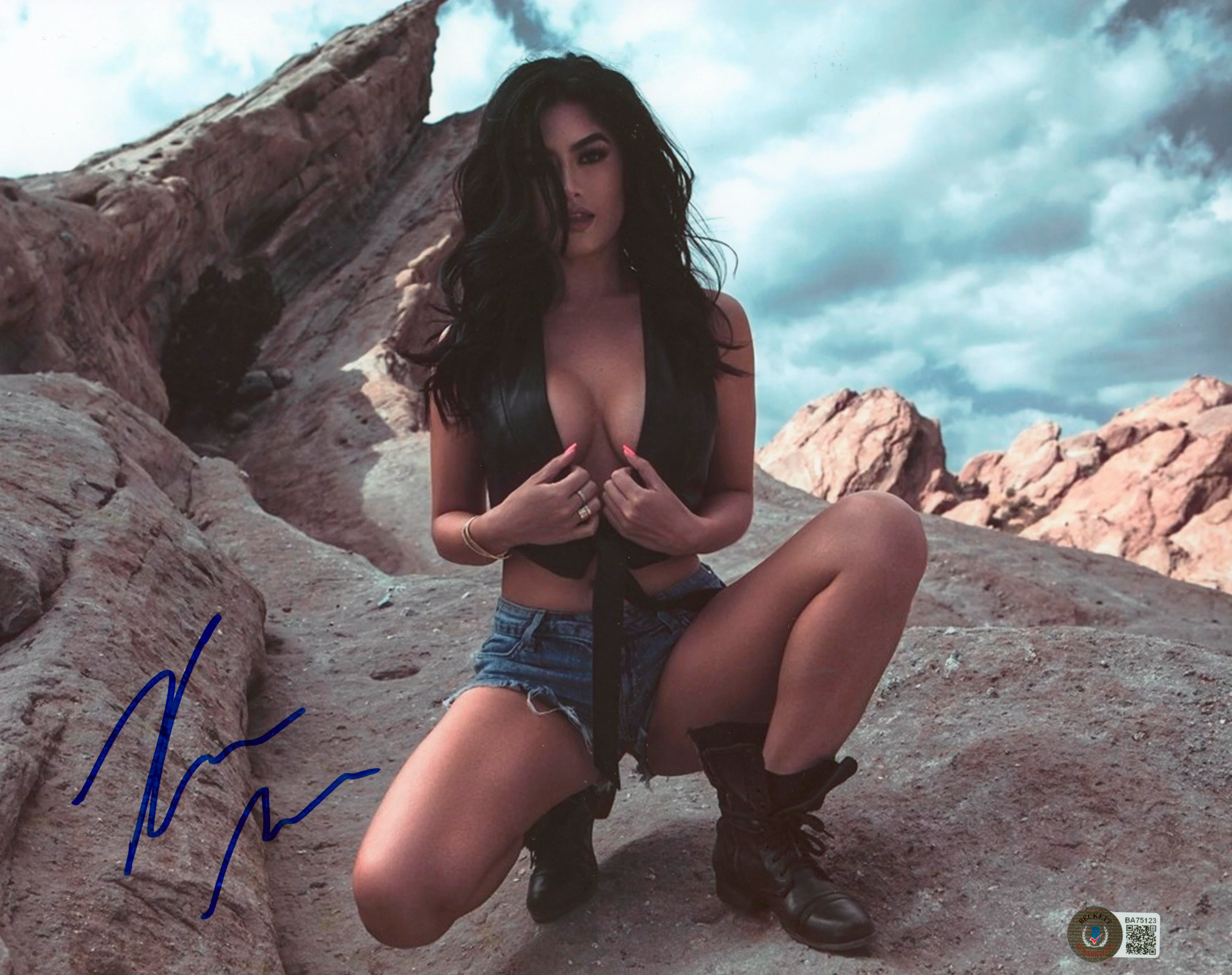 Kim Lee Bling Empire Authentic Signed 11x14 Sexy Photo Autographed BAS #BA75123 - Image 2