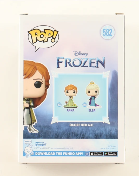 Kristen Bell Signed "Frozen II" #582 Anna Funko Pop - ACOA - Image 3