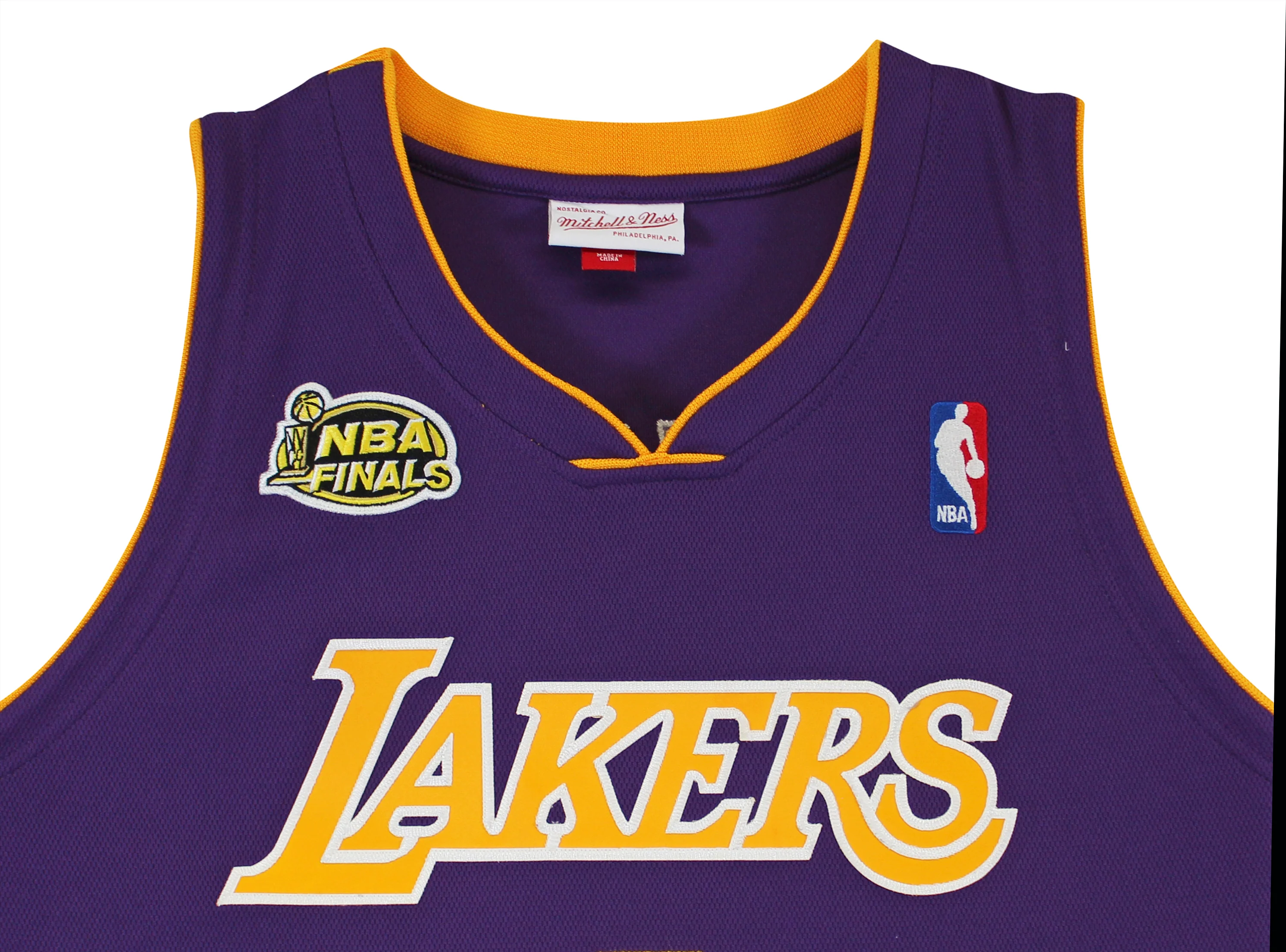 Lakers Kobe Bryant Signed Purple M&N 2000-01 HWC Authentic Jersey PSA #b11463 - Image 6