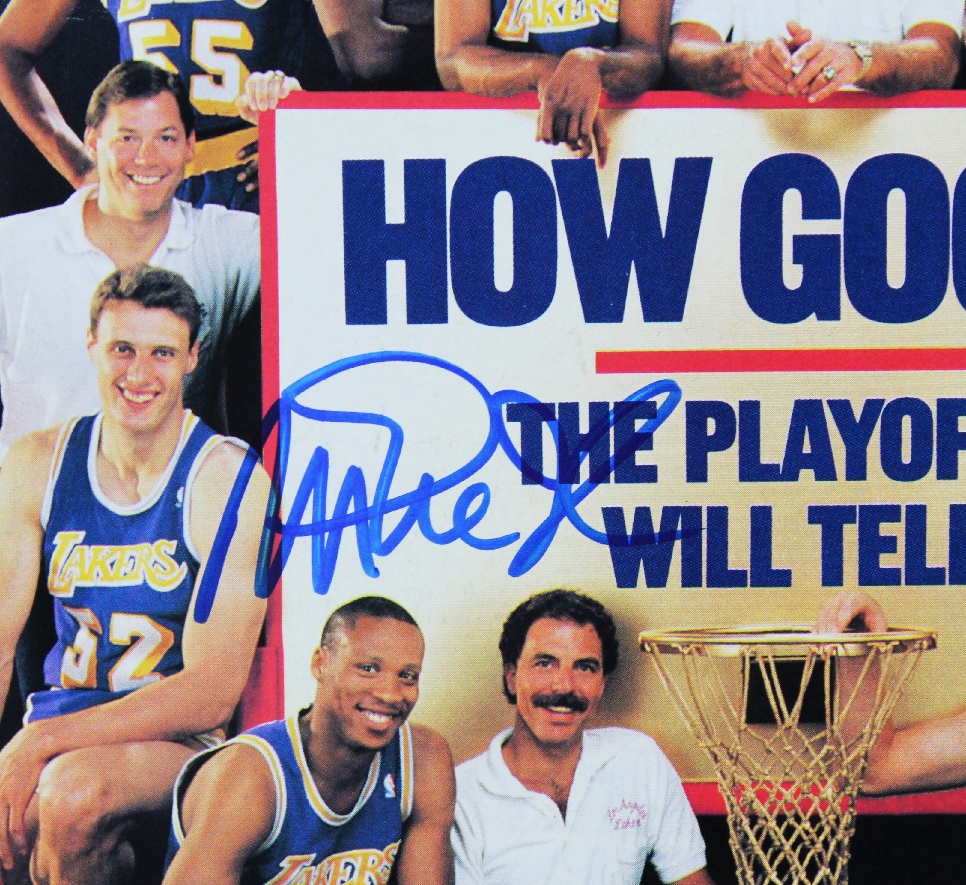 Lakers Magic Johnson Signed April 1988 Sports Illustrated Magazine BAS Witnessed - Image 3