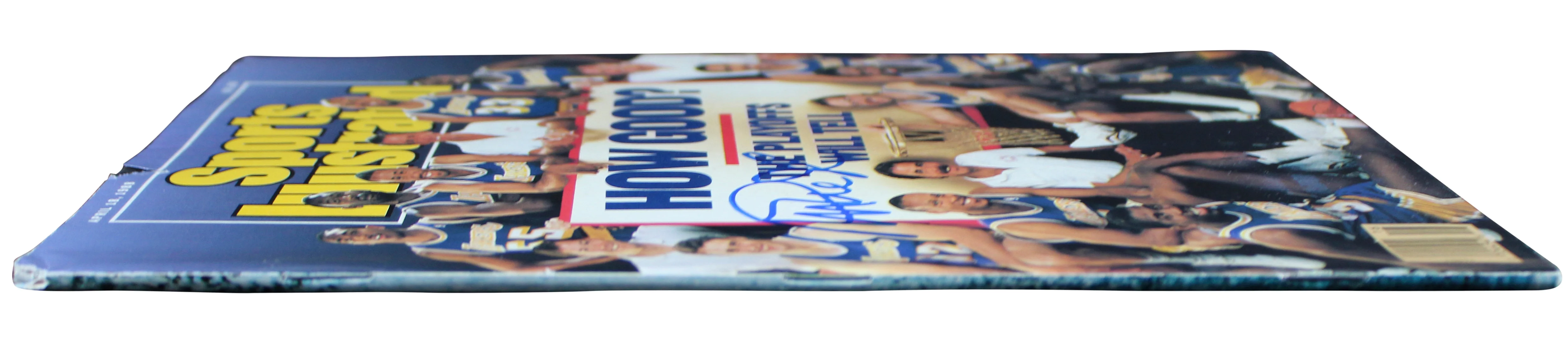 Lakers Magic Johnson Signed April 1988 Sports Illustrated Magazine BAS Witnessed - Image 7