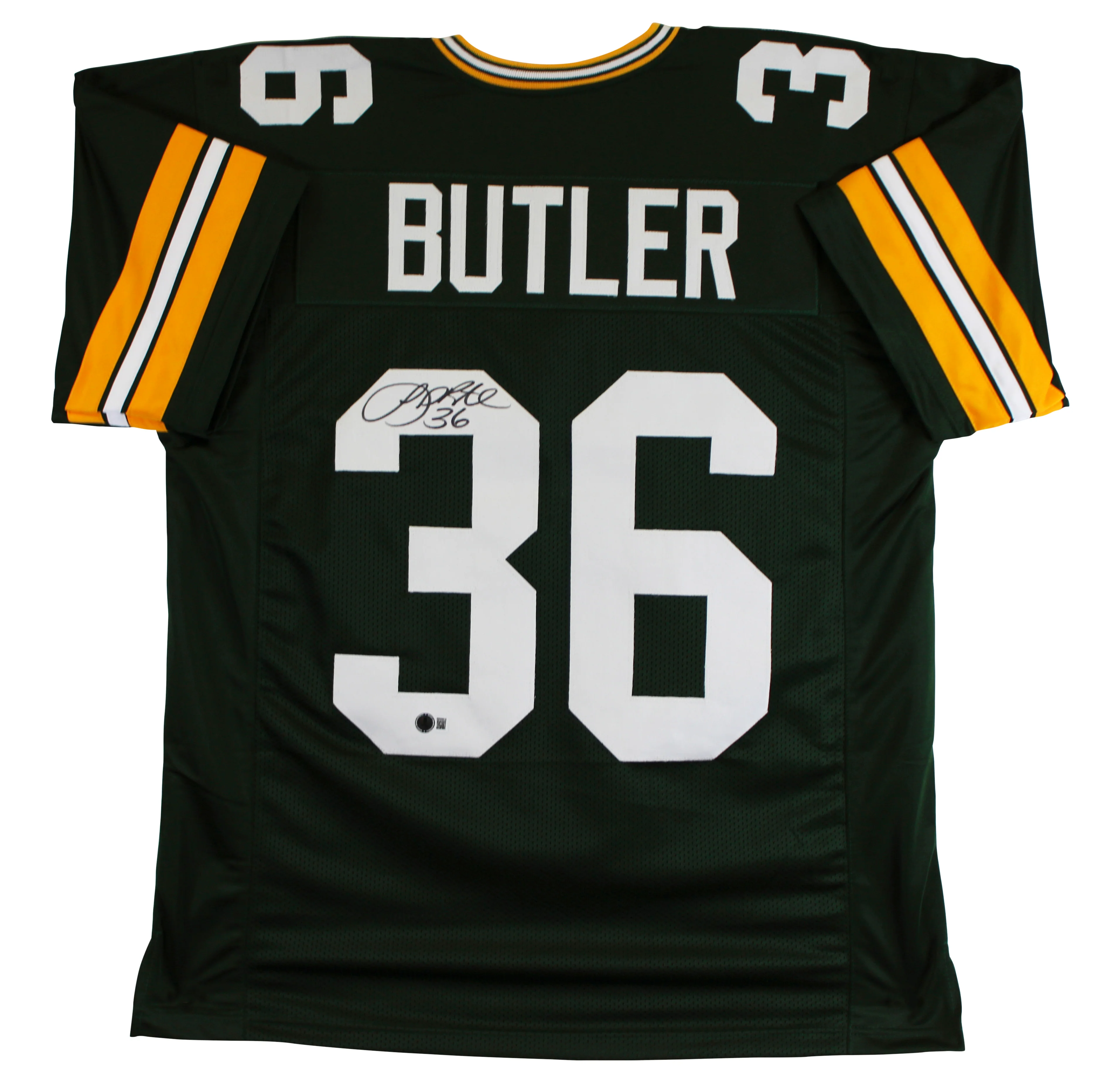 LeRoy Butler Authentic Signed Green Pro Style Jersey Autographed BAS Witnessed