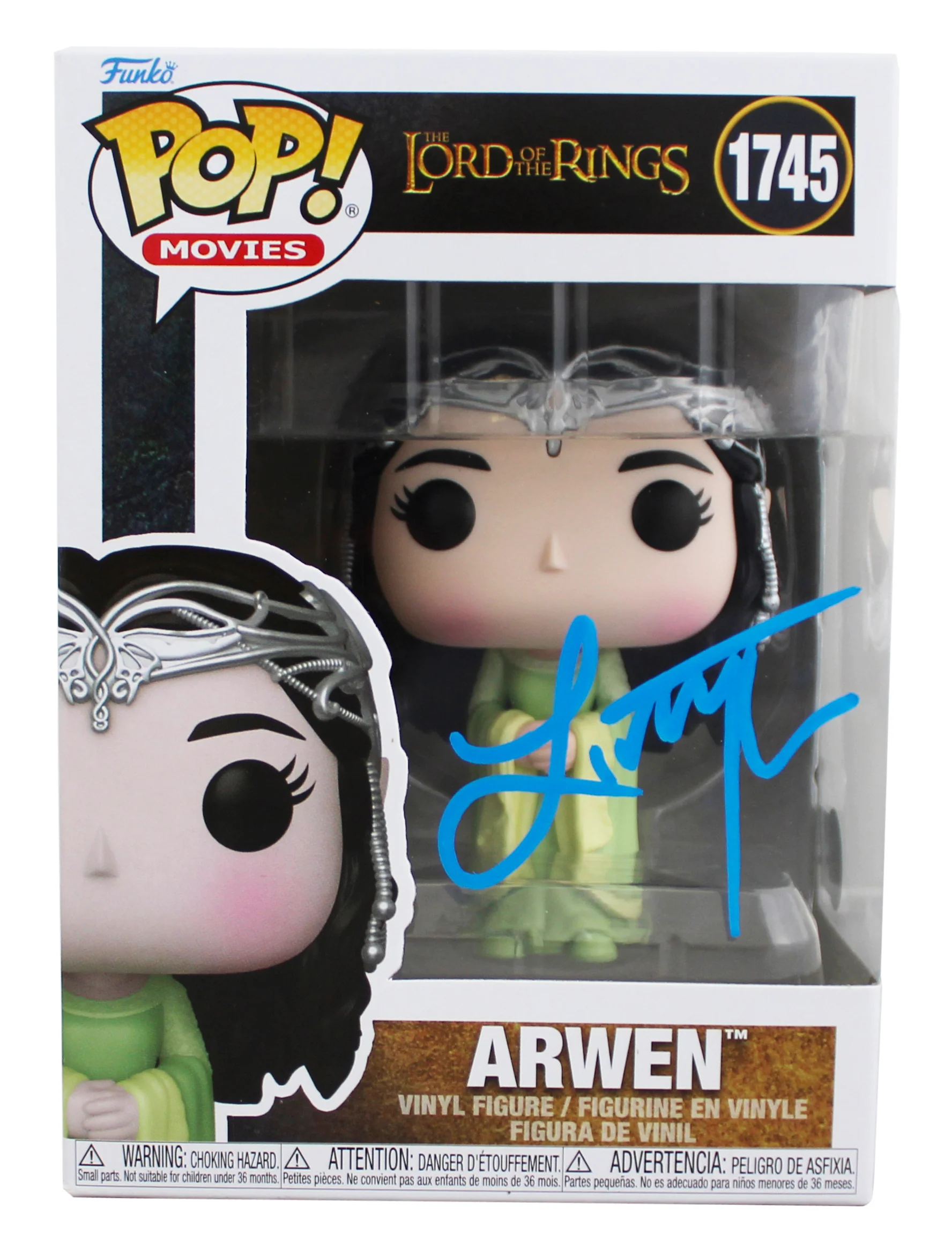 Liv Tyler The Lord of the Rings Signed Arwen #1745 Funko Pop Figure BAS Wit 3 - Image 2