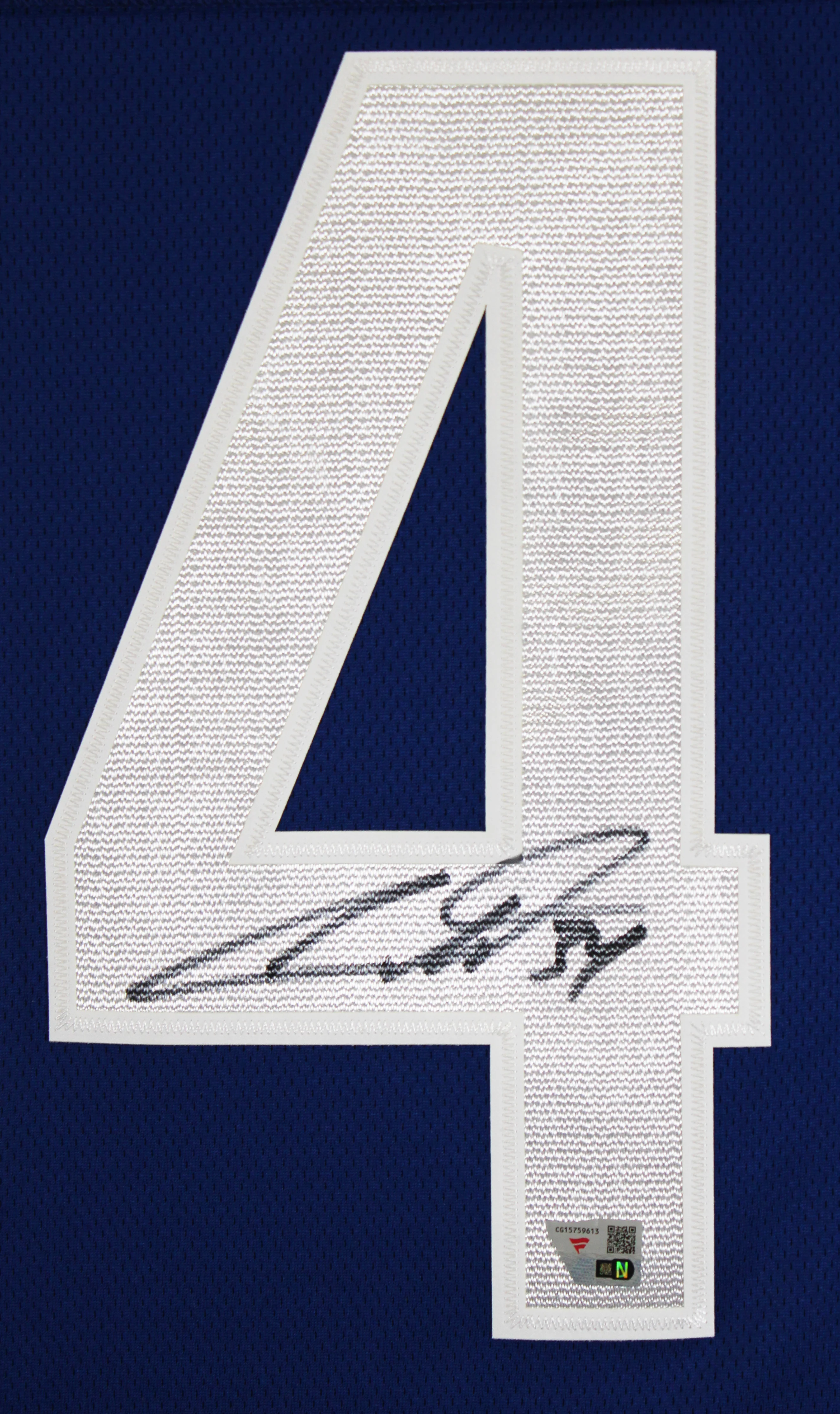 Maple Leafs Auston Matthews Signed Blue Fanatics Framed Jersey Fanatics - Image 3