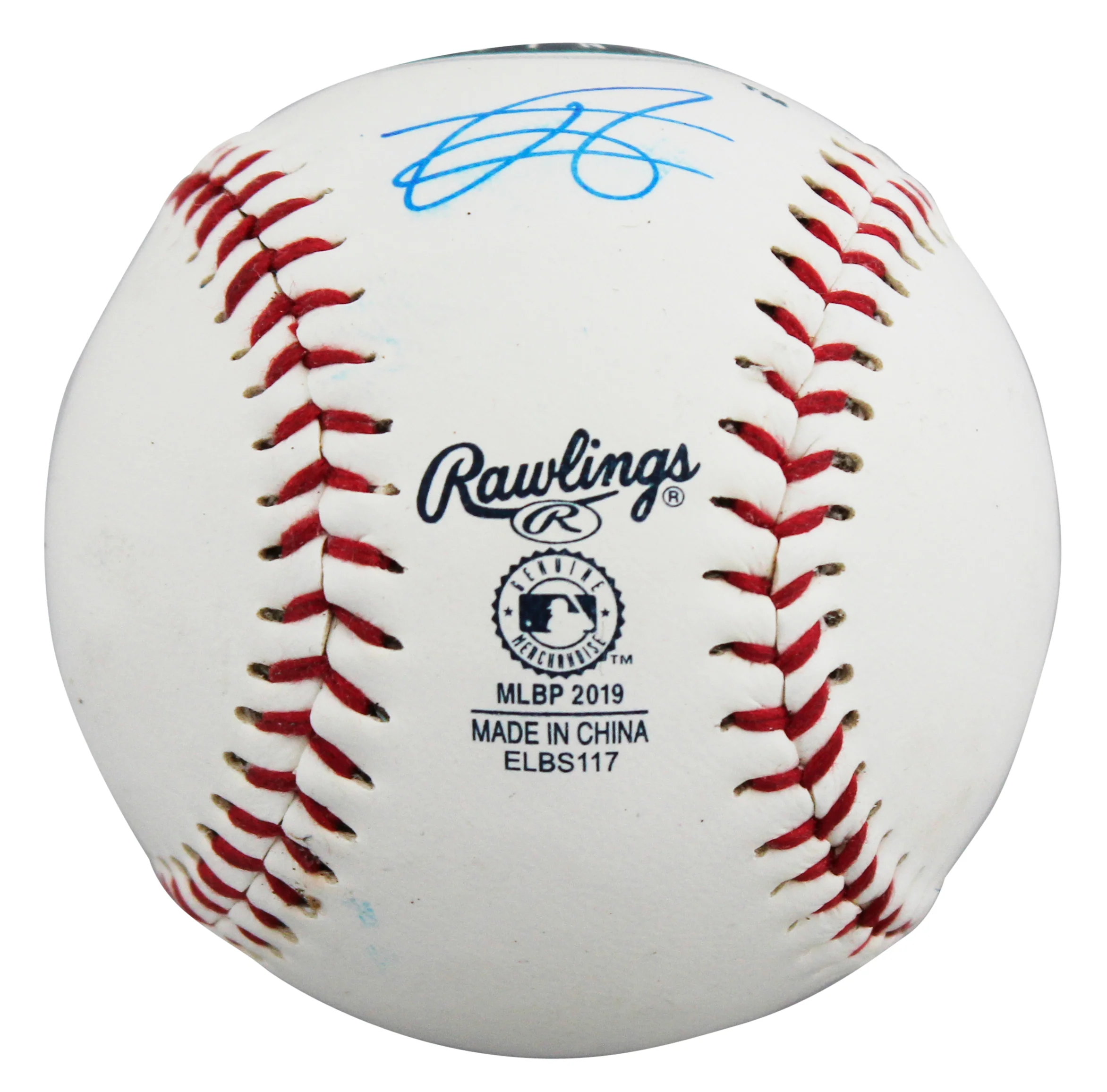 Mariners Julio Rodriguez Signed Seattle Mariners Logo OML Baseball BAS #BX68726 - Image 4