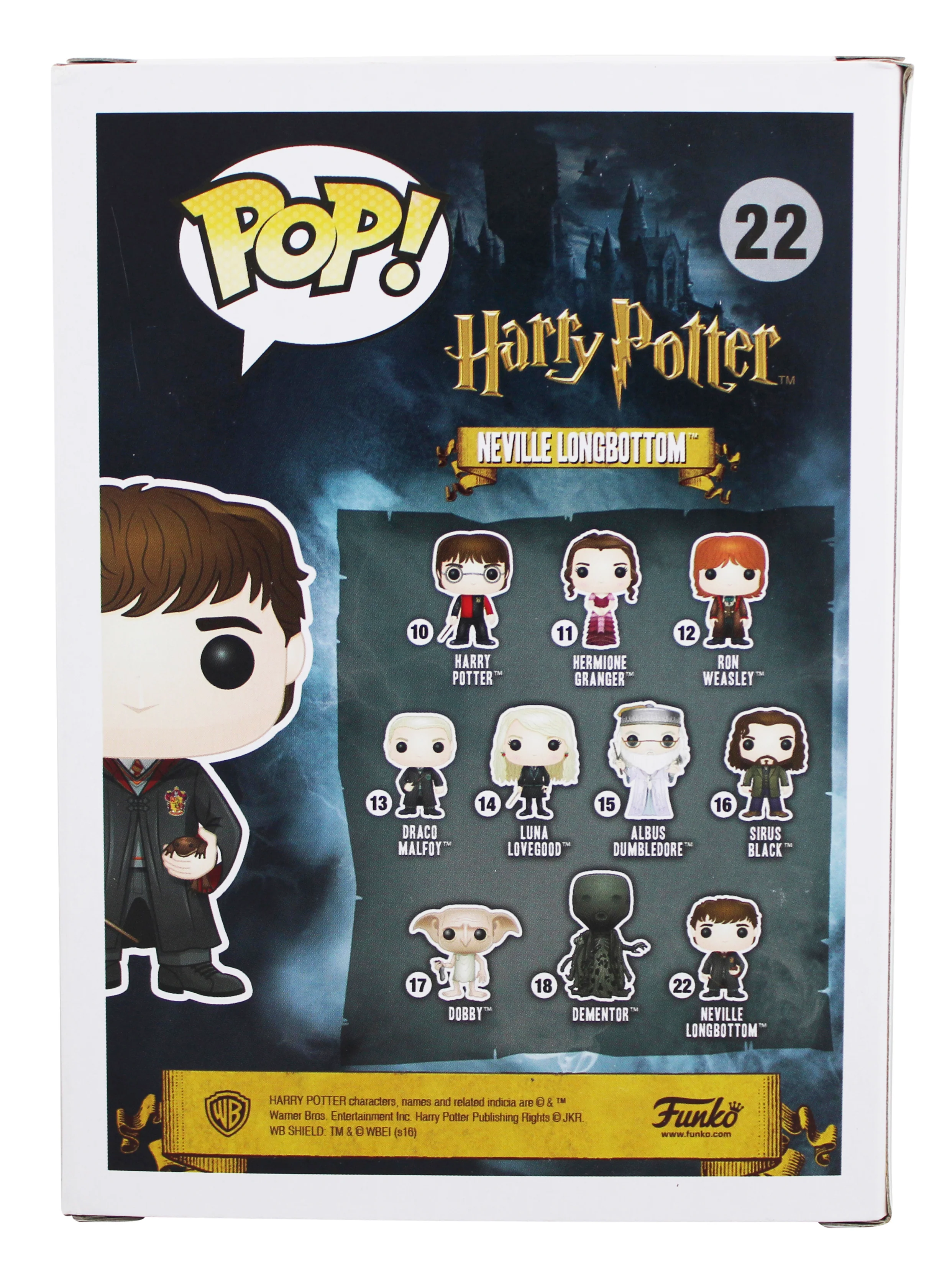 Matthew Lewis Harry Potter Signed Neville Longbottom #22 Funko Pop Figure BAS - Image 5
