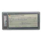 Maurice Richard Signed Montreal Canadiens Bank Check #92 PSA/DNA - Image 3