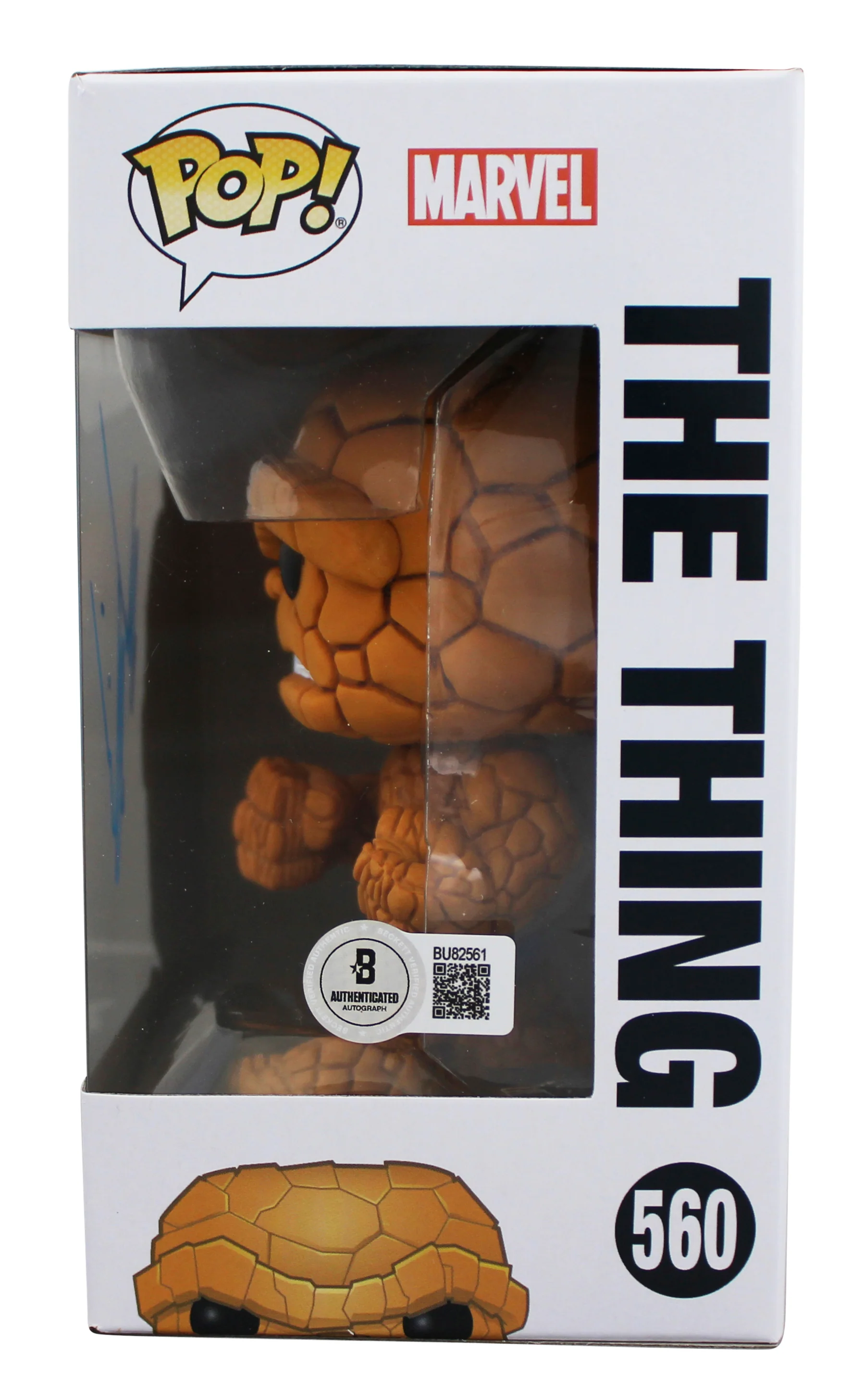 Michael Chiklis Fantastic Four Signed #560 Funko Pop Vinyl Figure BAS #BU82561 - Image 4