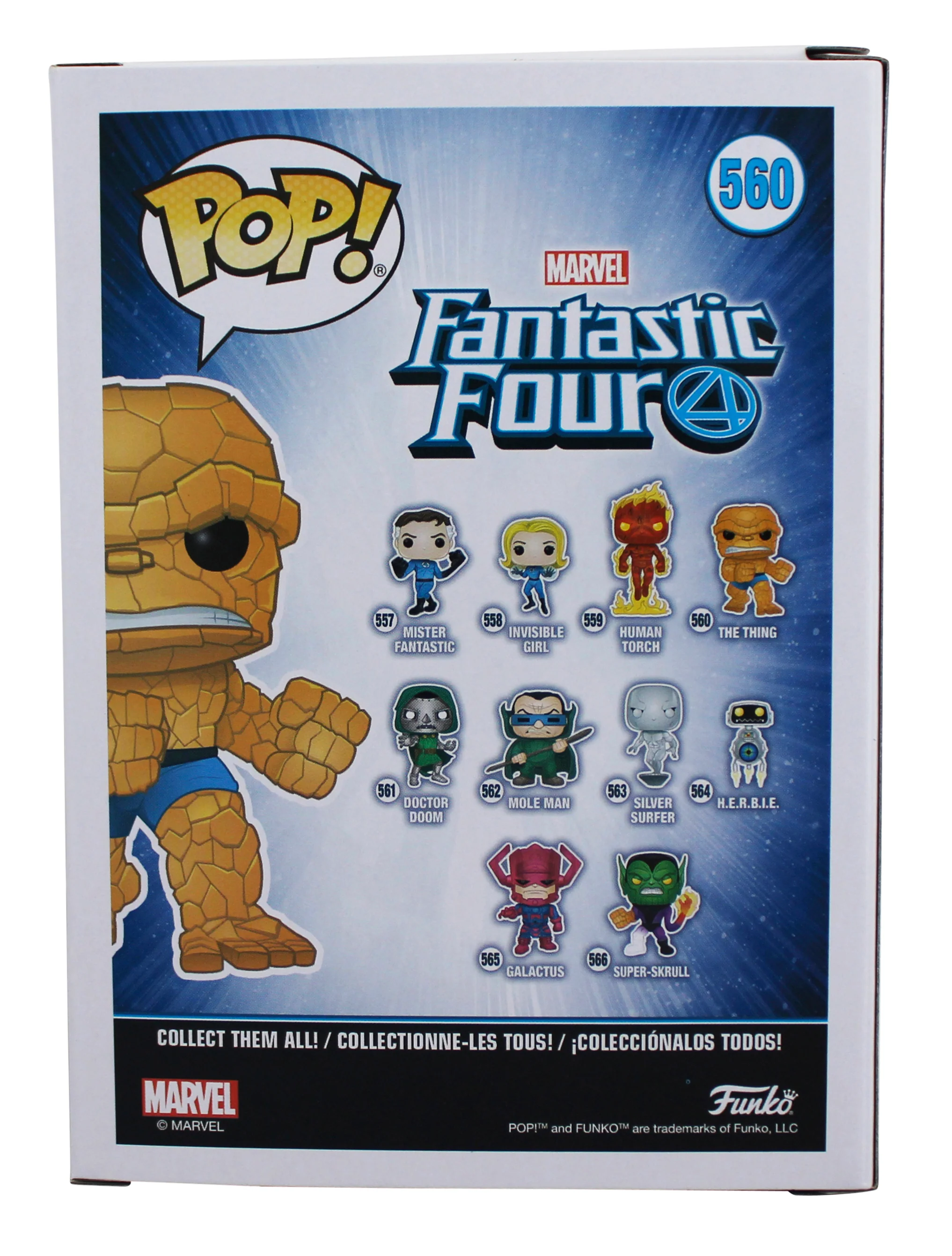 Michael Chiklis Fantastic Four Signed #560 Funko Pop Vinyl Figure BAS #BU82561 - Image 5