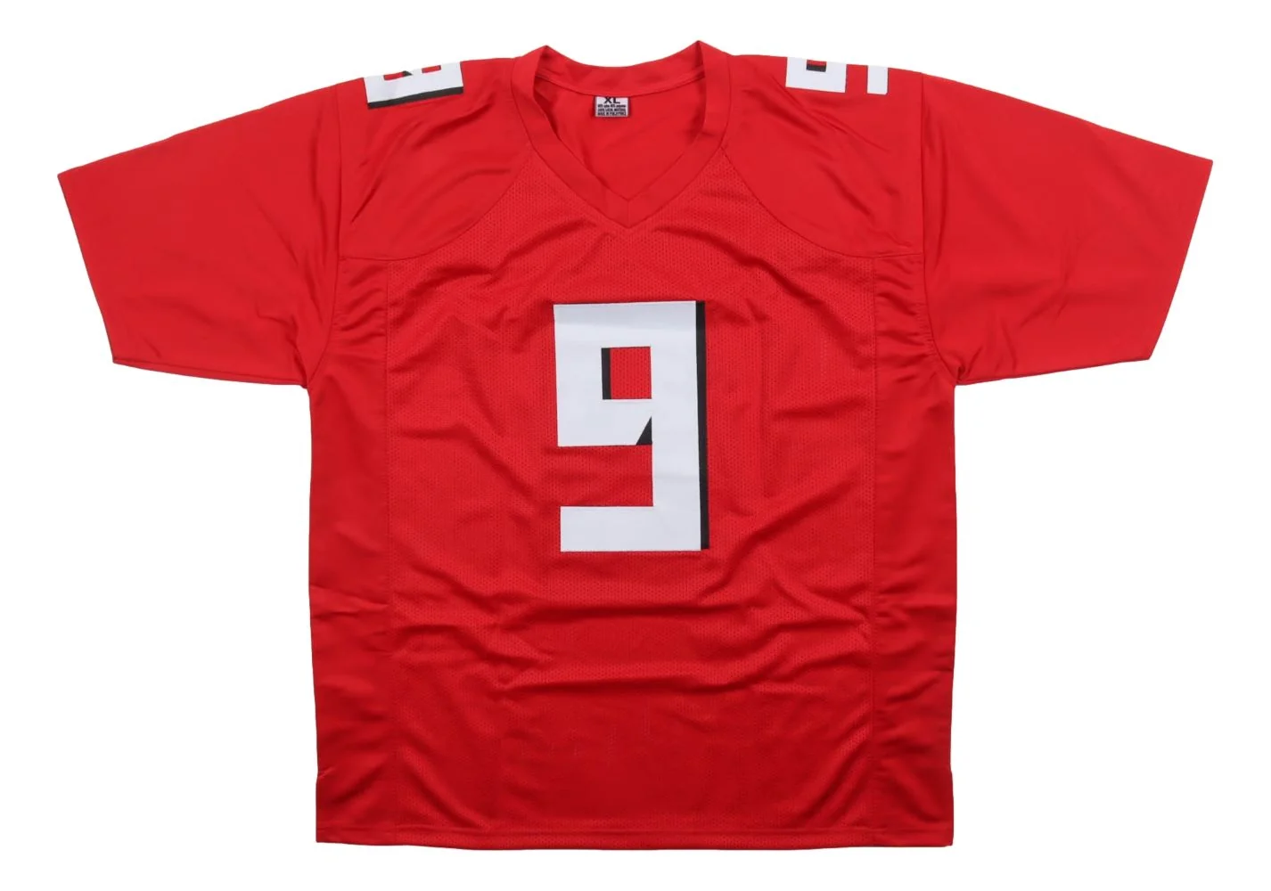 Michael Penix Jr Atlanta Signed Red Football Jersey JSA - Image 3