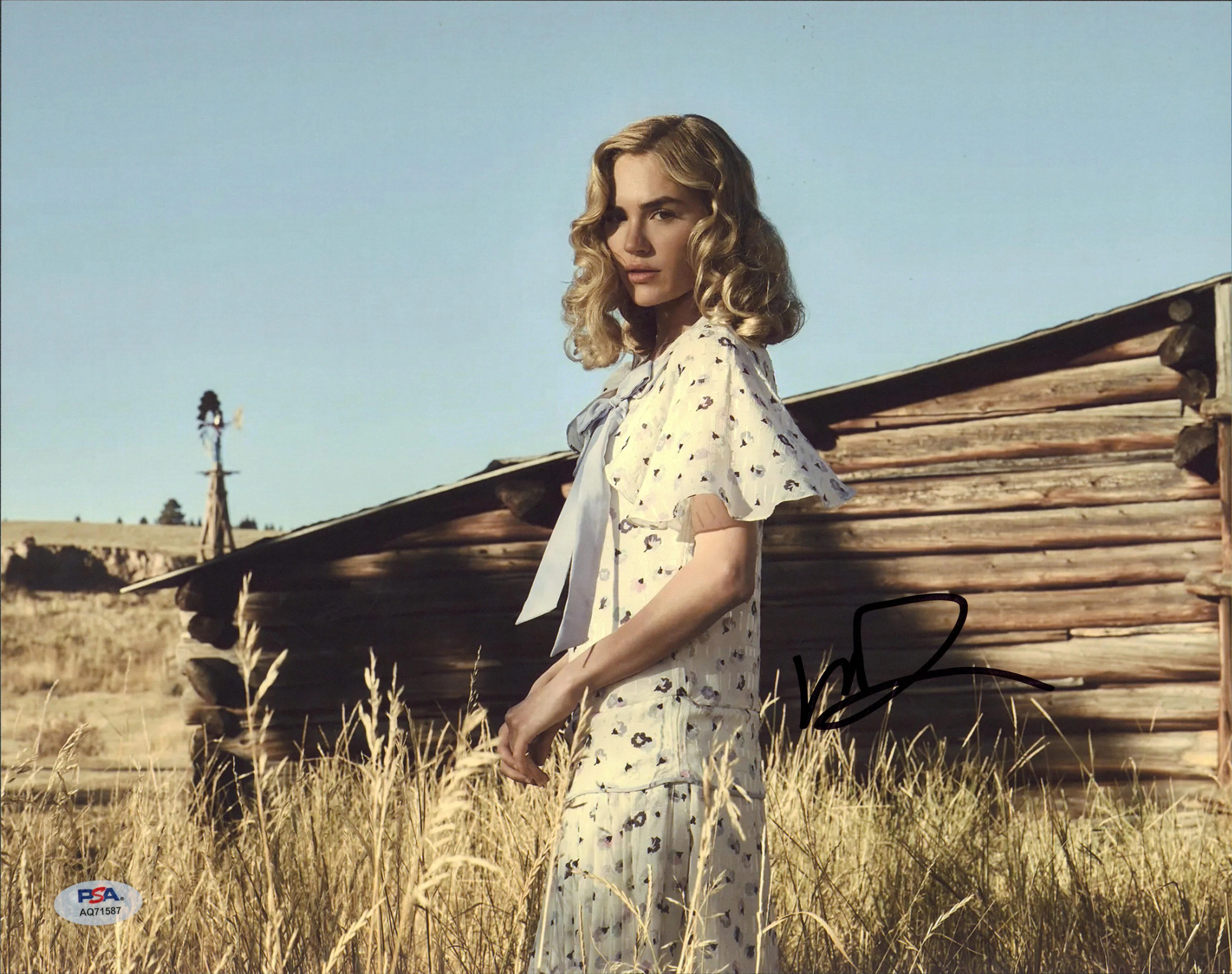 Michelle Randolph 1923 Authentic Signed 11x14 Horizontal Photo PSA/DNA #AQ71587 - Image 2