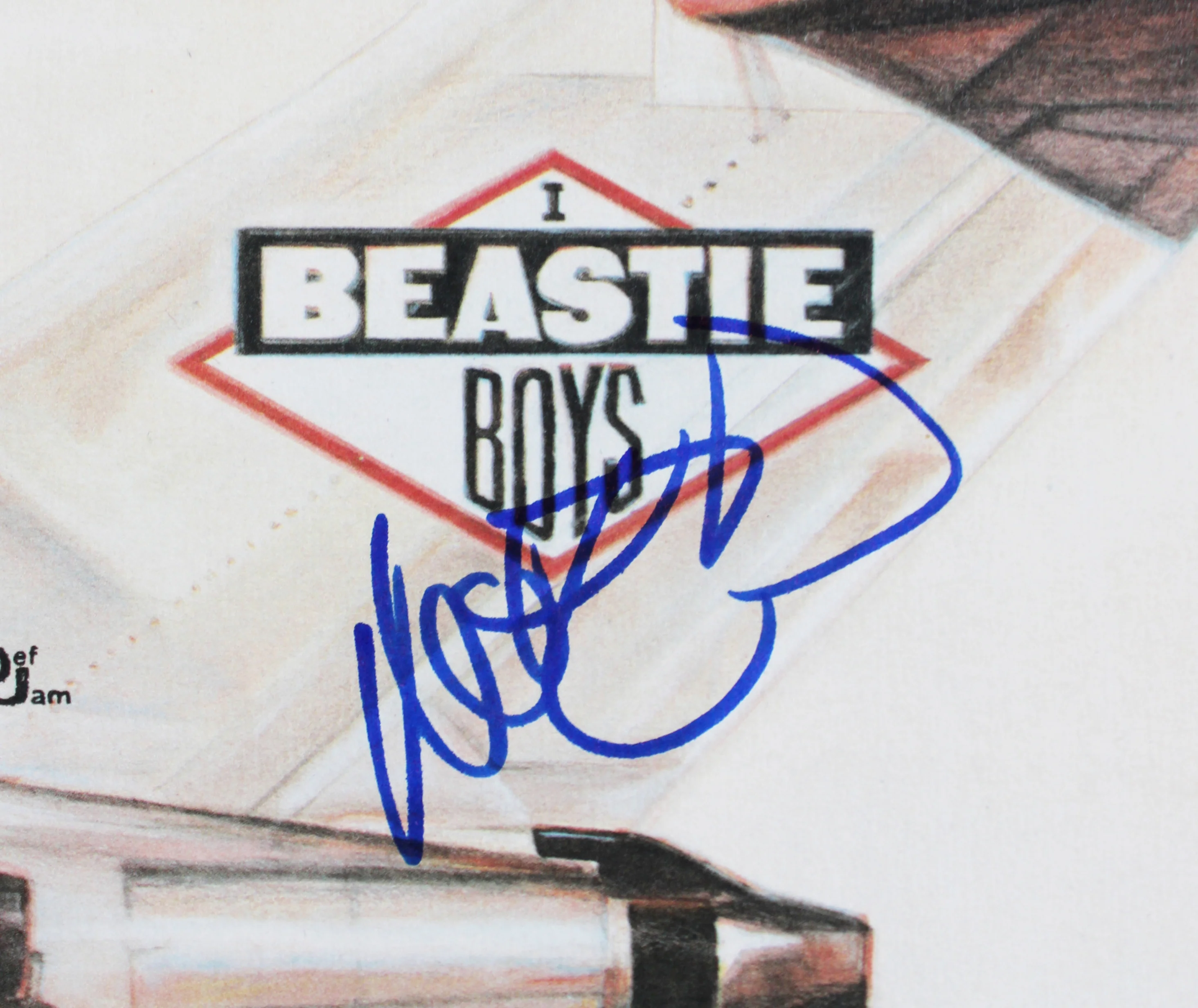Mike D The Beastie Boys Signed Licensed to Ill Album Cover W/ Vinyl JSA #AV42708 - Image 4