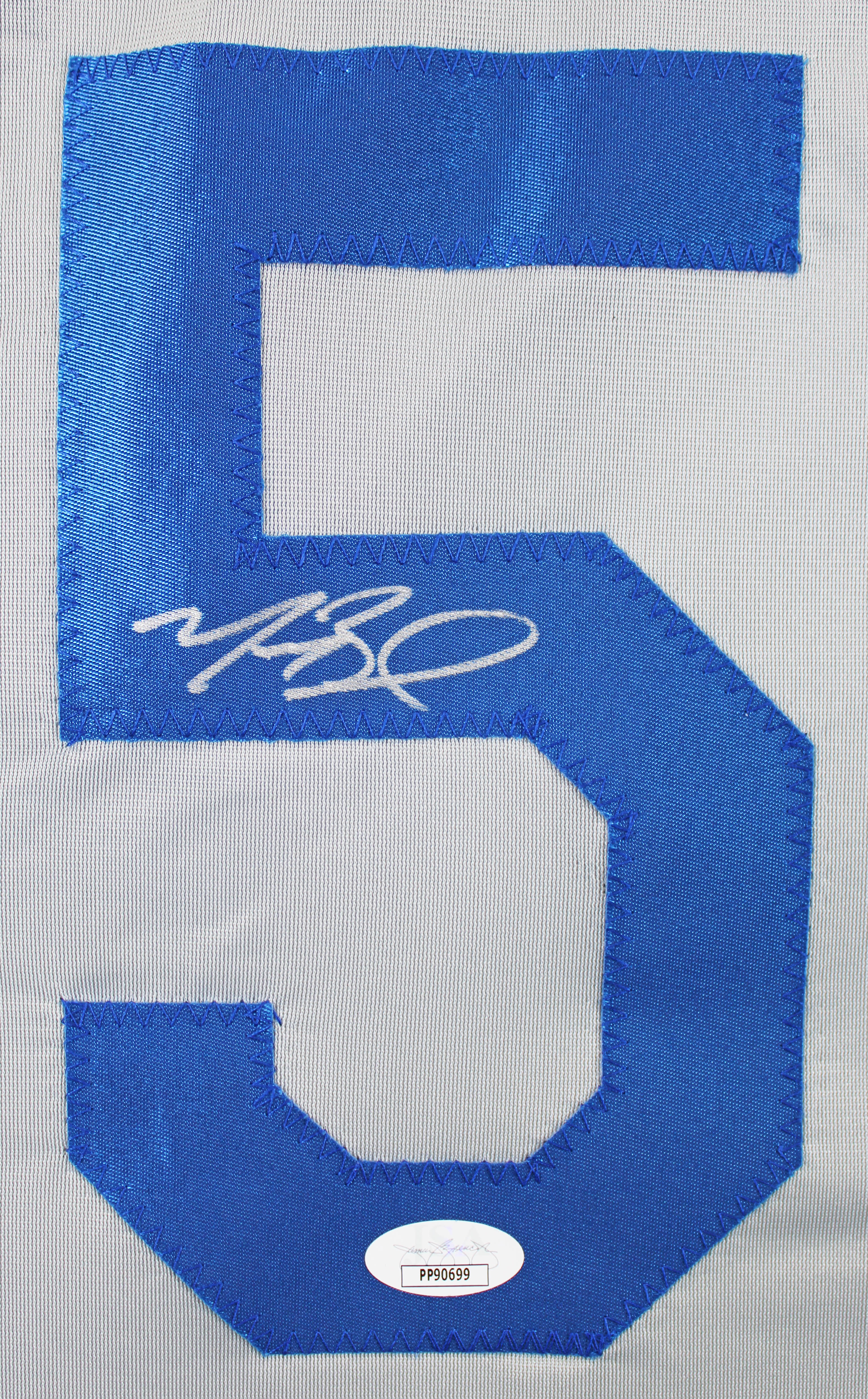 Mookie Betts Authentic Signed Grey Pro Style Jersey Autographed JSA - Image 3