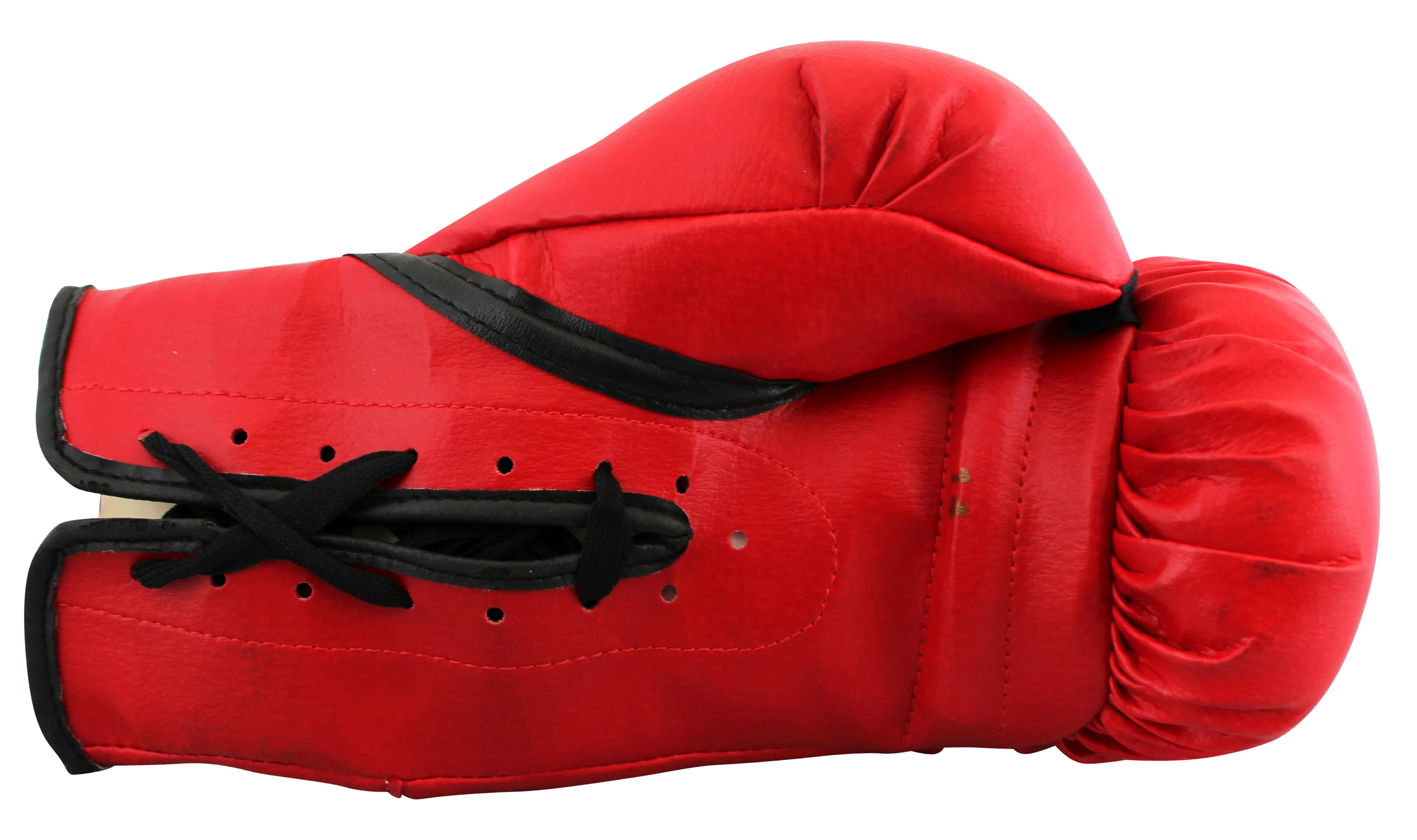 Muhammad Ali Authentic Signed Red Left Hand Everlast Boxing Glove JSA #ZZ66384 - Image 4