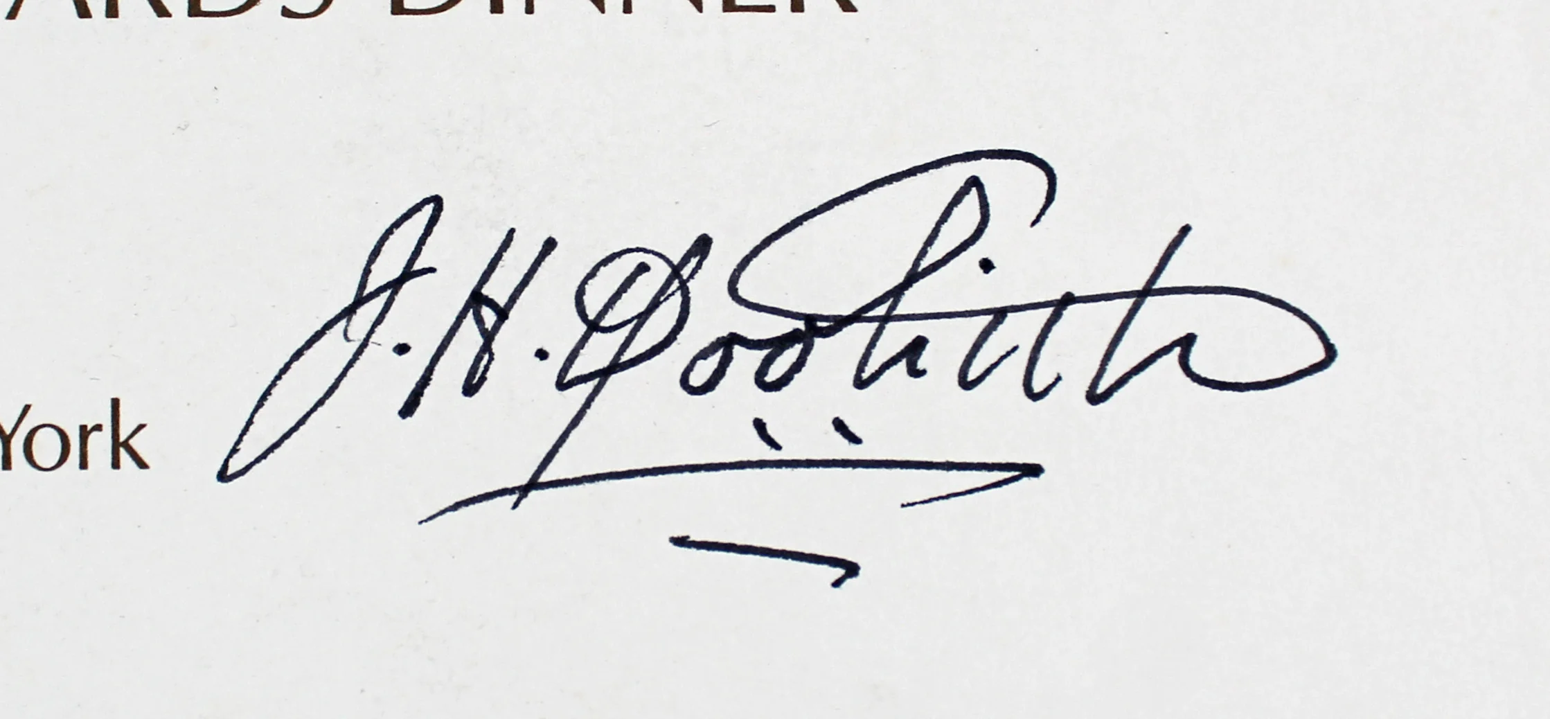 Neil Armstrong, James Doolittle & Anne Morrow Lindbergh Signed Program BAS LOA - Image 4