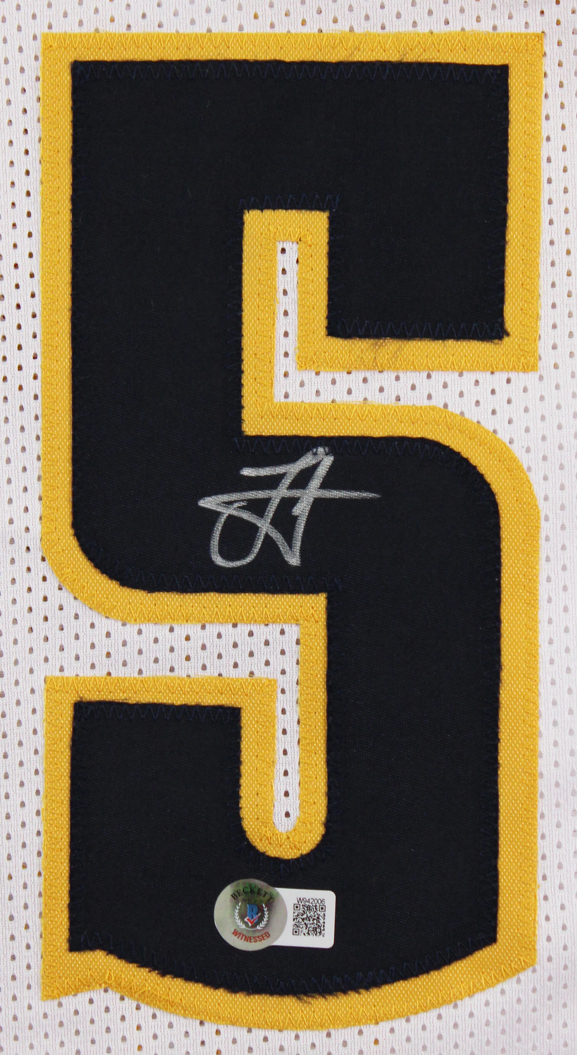 Nikola Jokic Authentic Signed White Pro Style Framed Jersey BAS Witnessed - Image 3