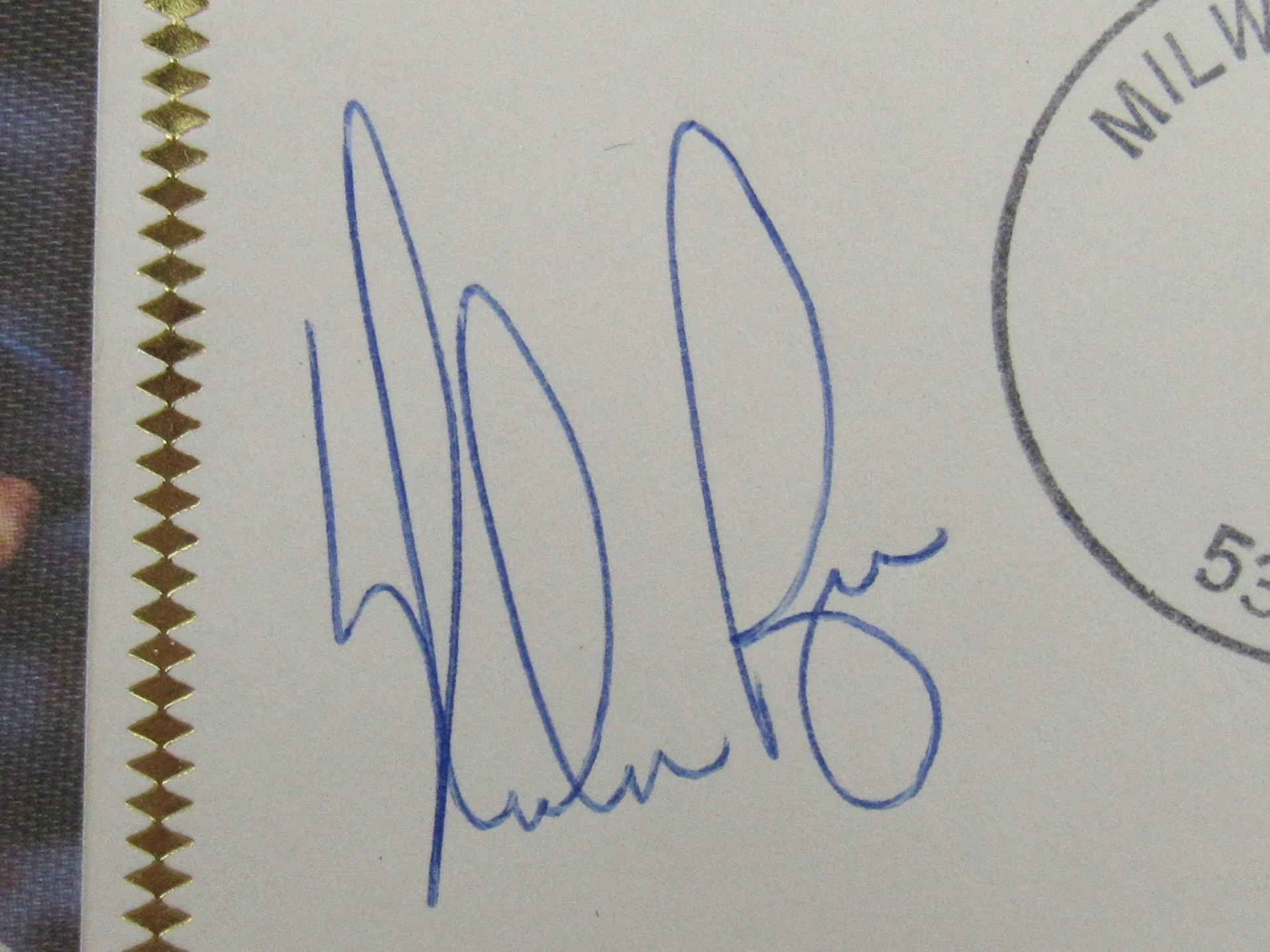 Nolan Ryan Signed Auto Envelope JSA CM07353 - Image 2