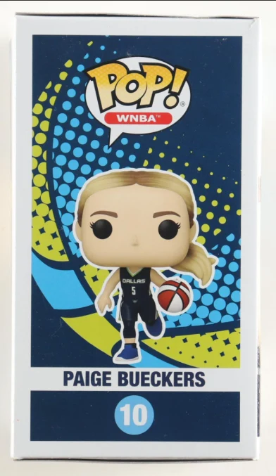 Paige Bueckers Signed "Wings" #10 Funko Pop! - PSA - Image 4