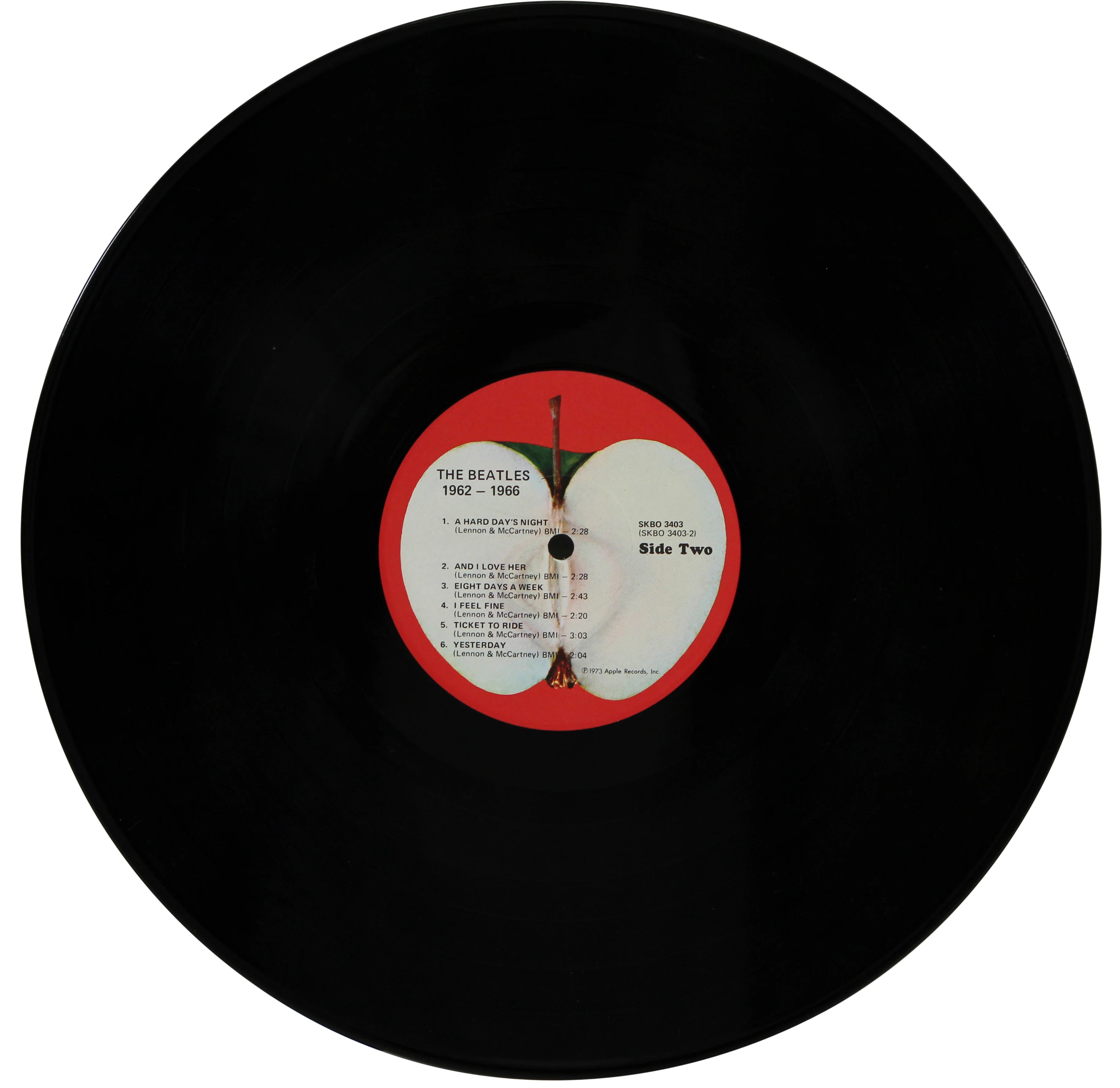 Paul McCartney & George Martin Beatles Signed 1962-1966 Album Cover W/ Vinyl BAS - Image 7