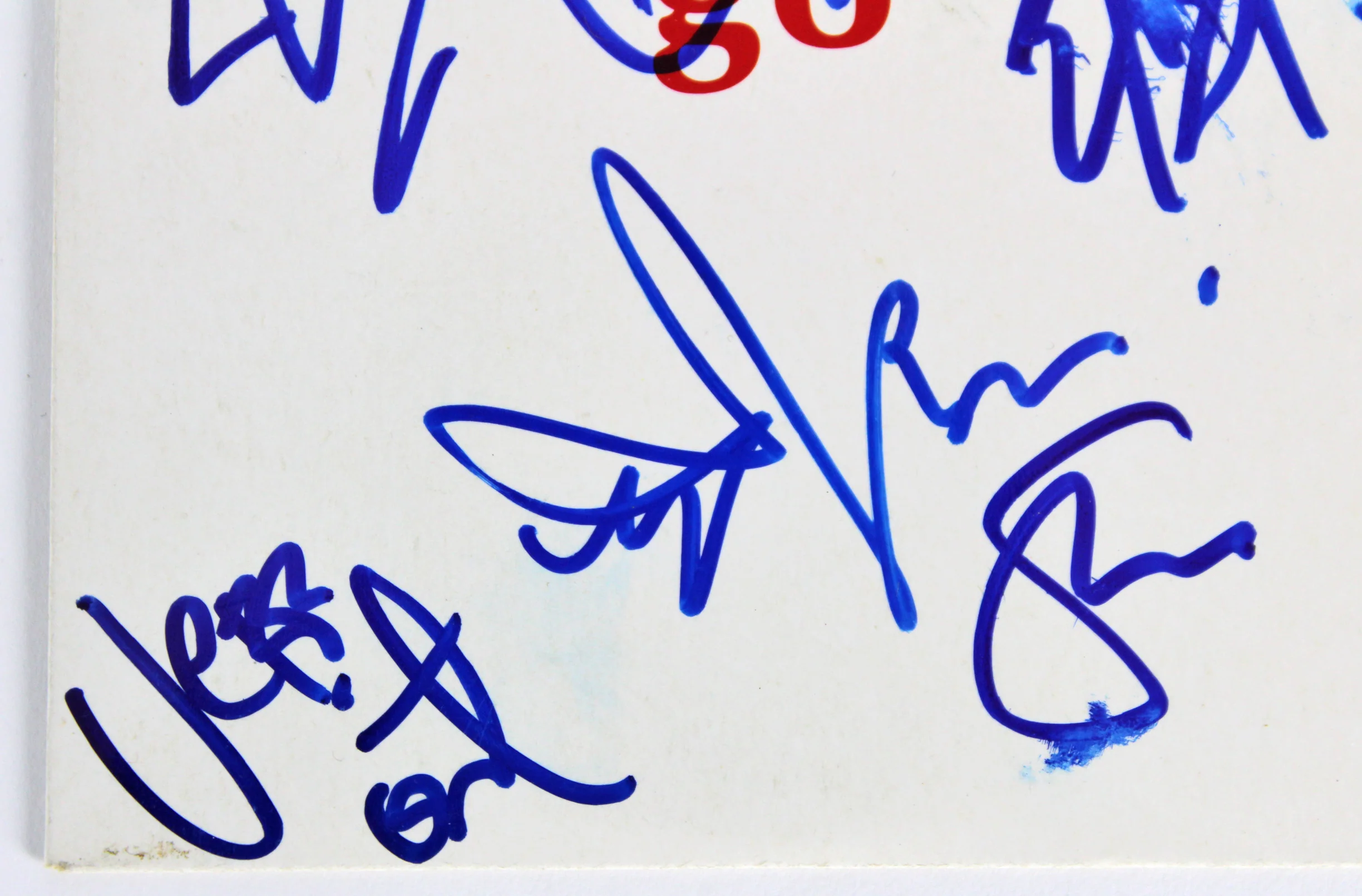 Pearl Jam (5) Vedder, McCready, Gossard +2 Signed Promo Cd Cover BAS #A85998 - Image 4