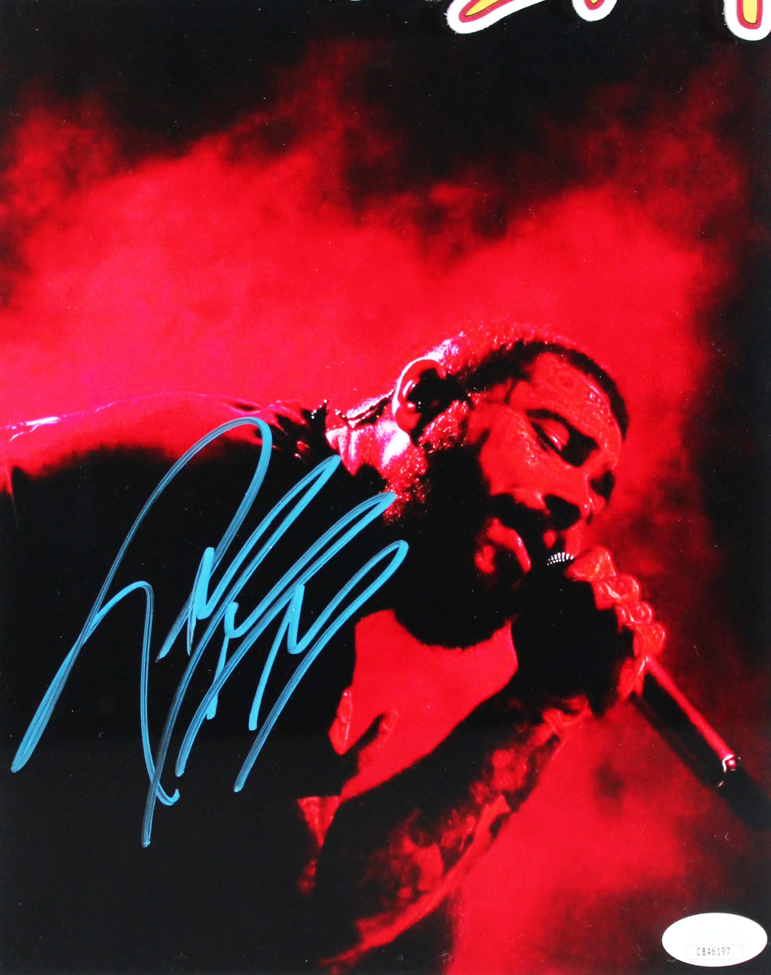 Post Malone Authentic Signed 8x10 Framed Photo Autographed JSA #CB46197 - Image 3