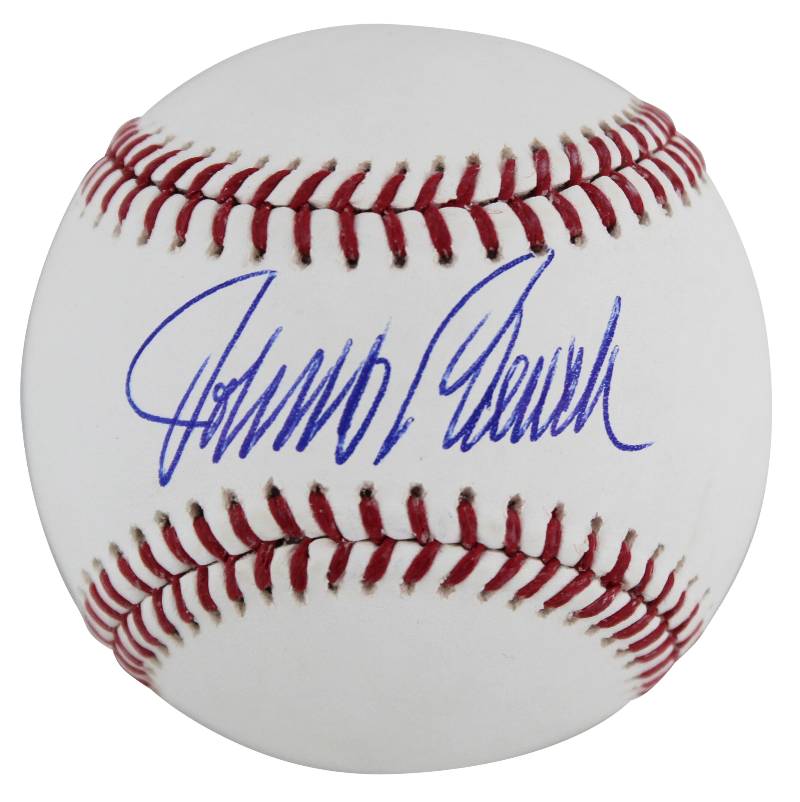 Reds Johnny Bench Authentic Signed Robert Manfred Oml Baseball w/ Case Fanatics - Image 4