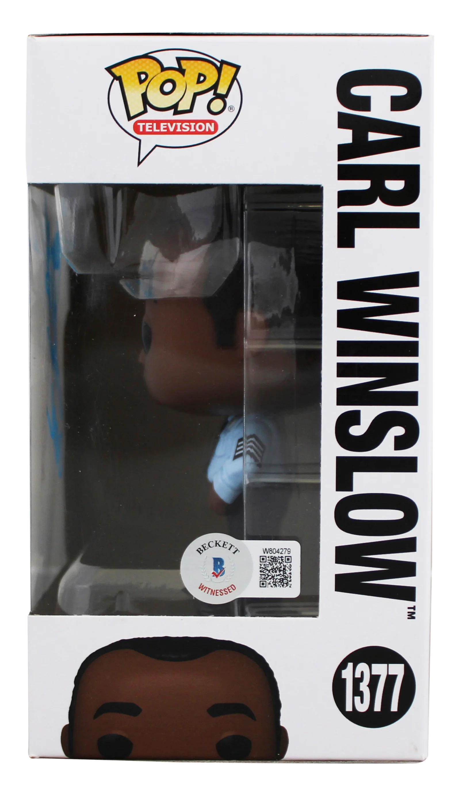 Reginald VelJohnson Family Matters "Carl" Signed #1377 Funko Pop Figure BAS Wit - Image 4