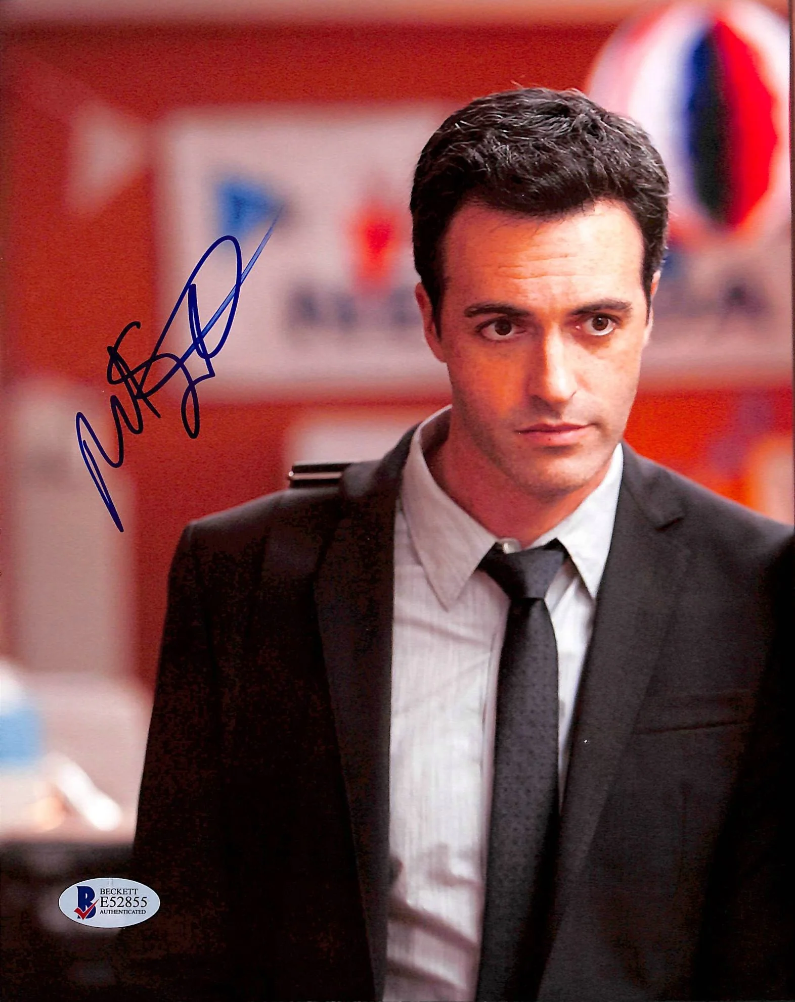 Reid Scott Veep Authentic Signed 8x10 Photo Autographed BAS #E52855 - Image 2