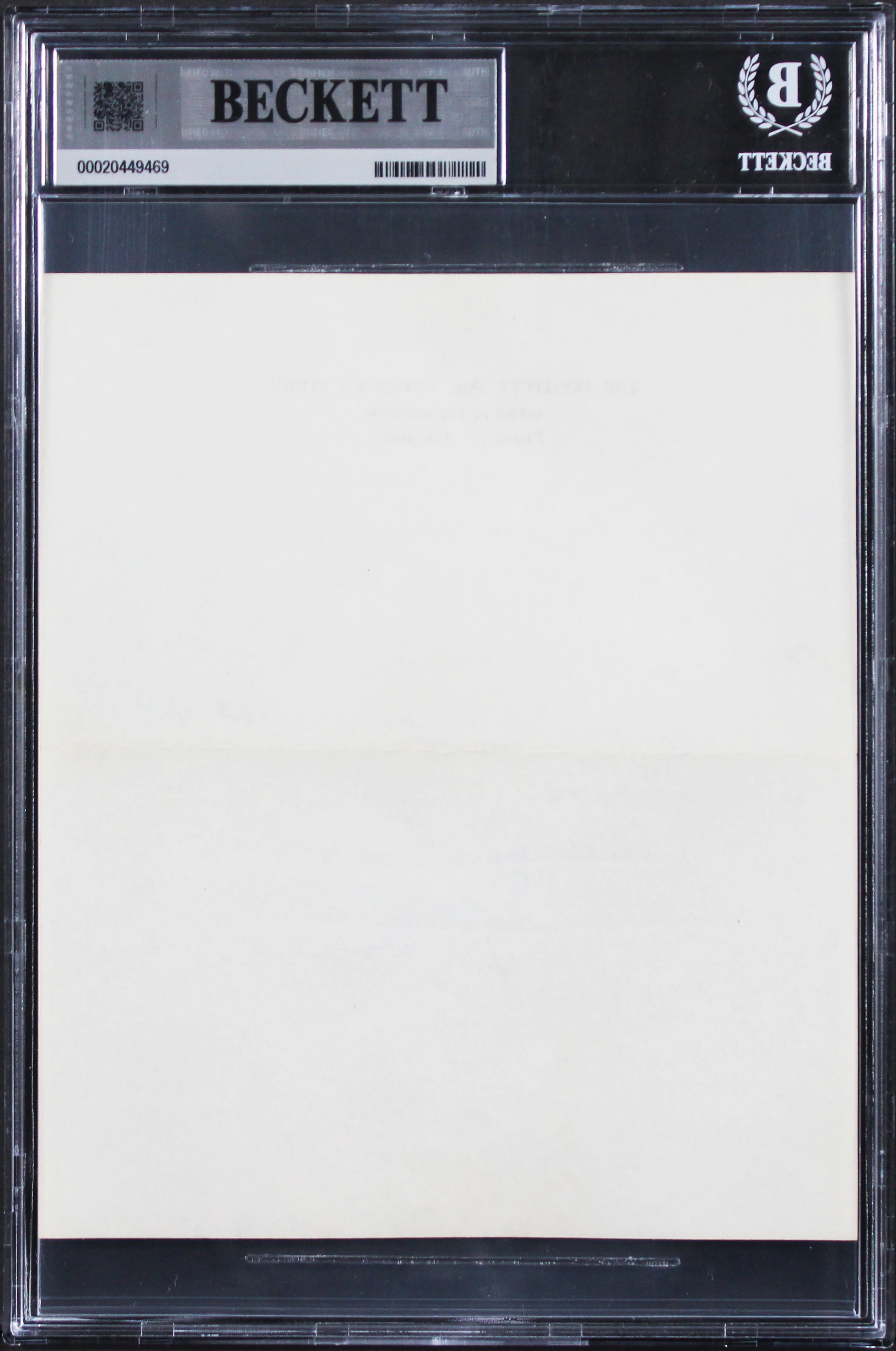 Robert Oppenheimer Signed 5.5x6.5 12/26/1963 Handwritten Letter BAS Slabbed - Image 3