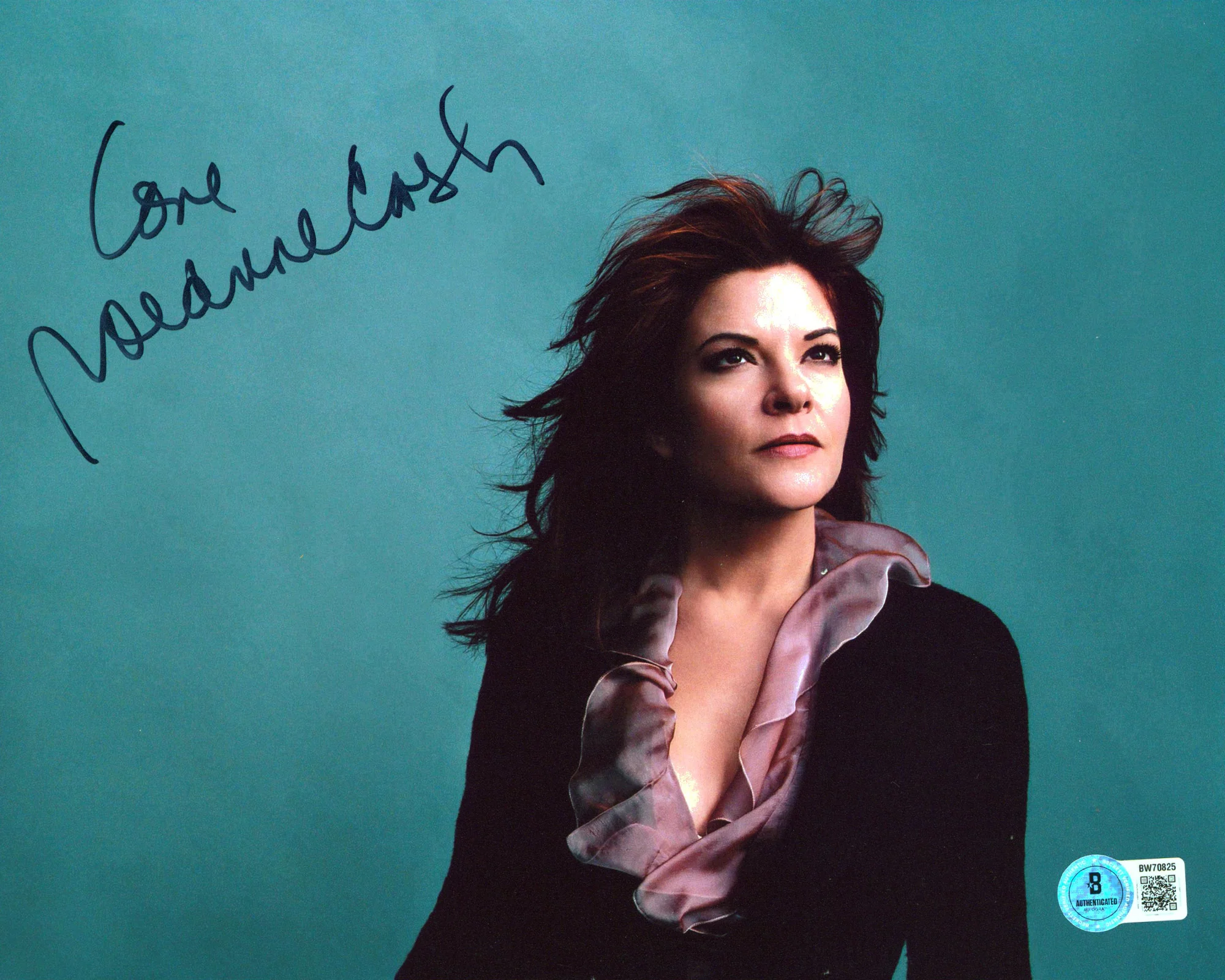 Rosanne Cash Singer "Love" Authentic Signed 8x10 Photo Autographed BAS 2