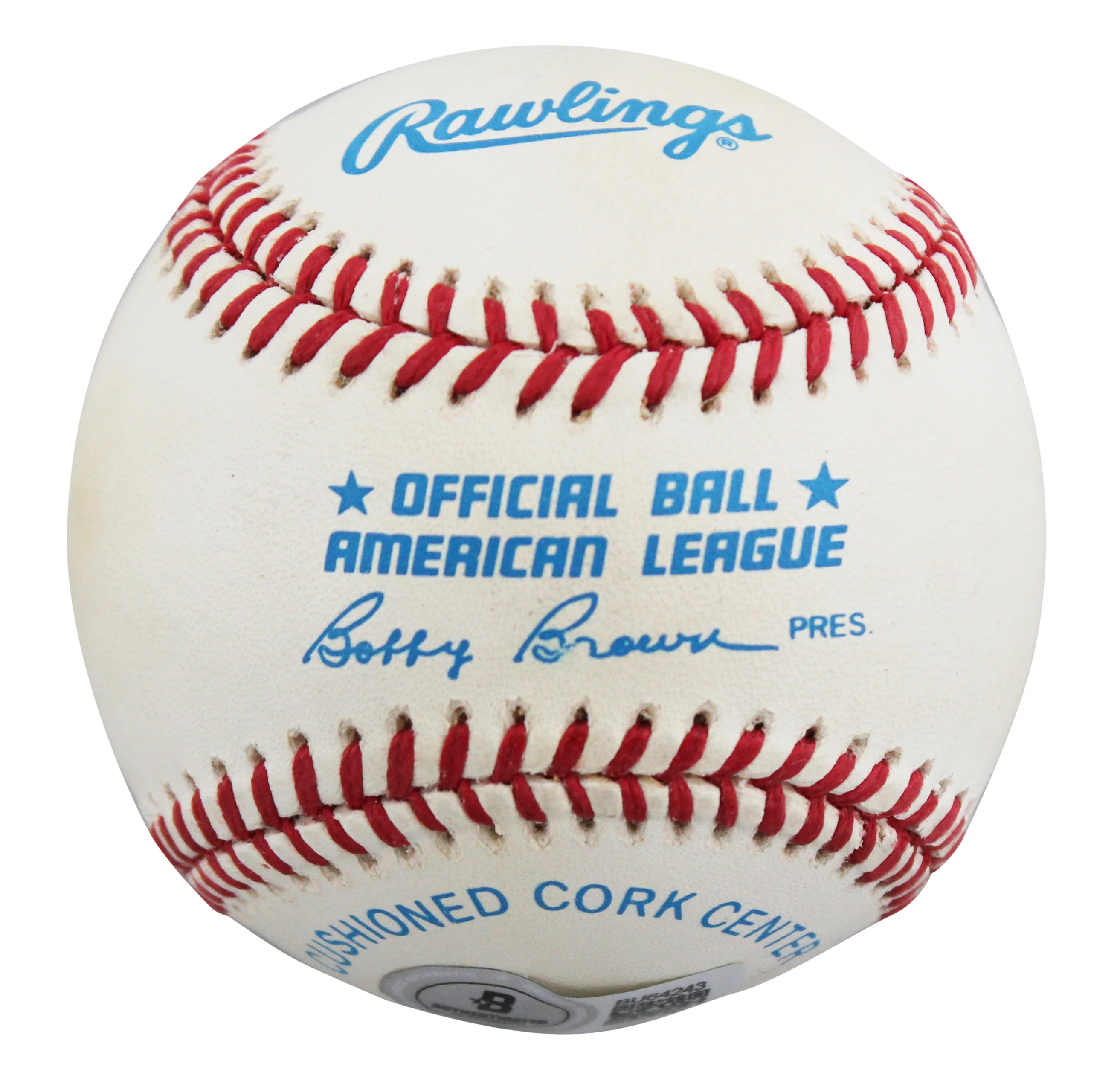 Royals George Brett Authentic Signed Bobby Brown OAL Baseball BAS #BU64243 - Image 8