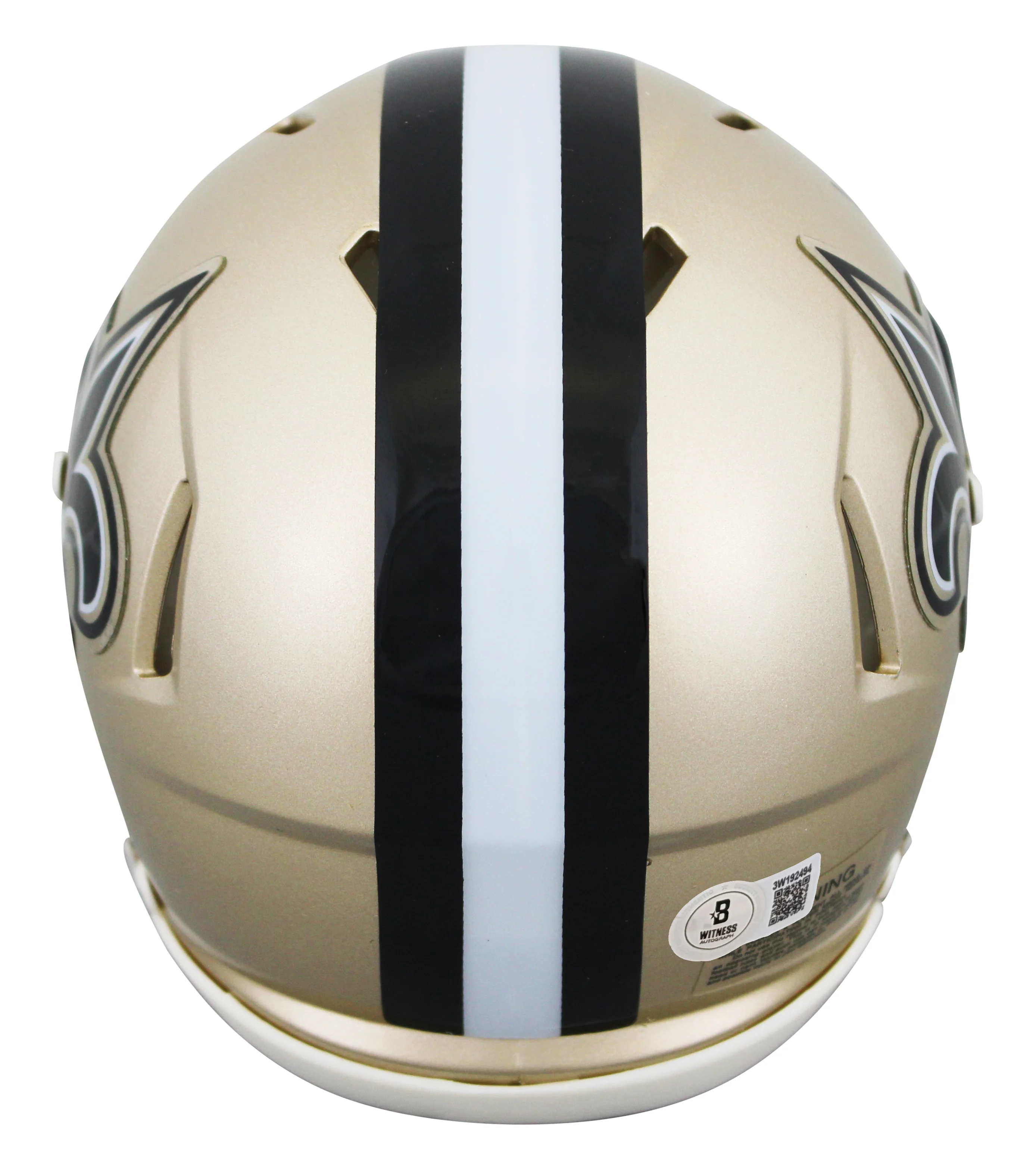 Saints Cameron Jordan Authentic Signed Speed Mini Helmet BAS Witnessed - Image 3