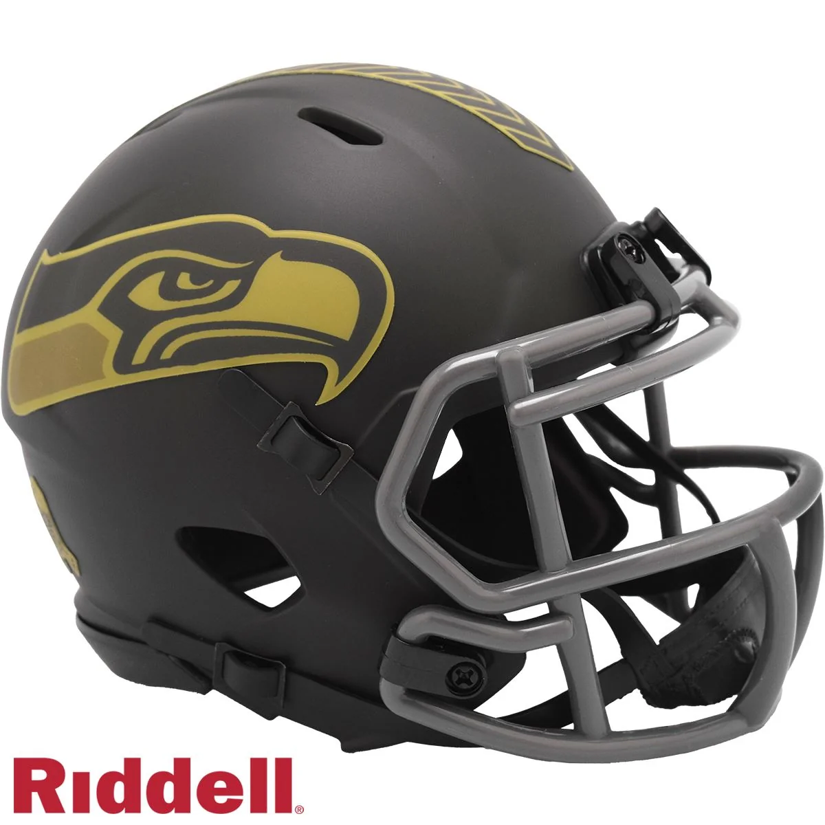 Seattle Seahawks 2025 Salute to Service Riddell Speed Mini Football Helmet