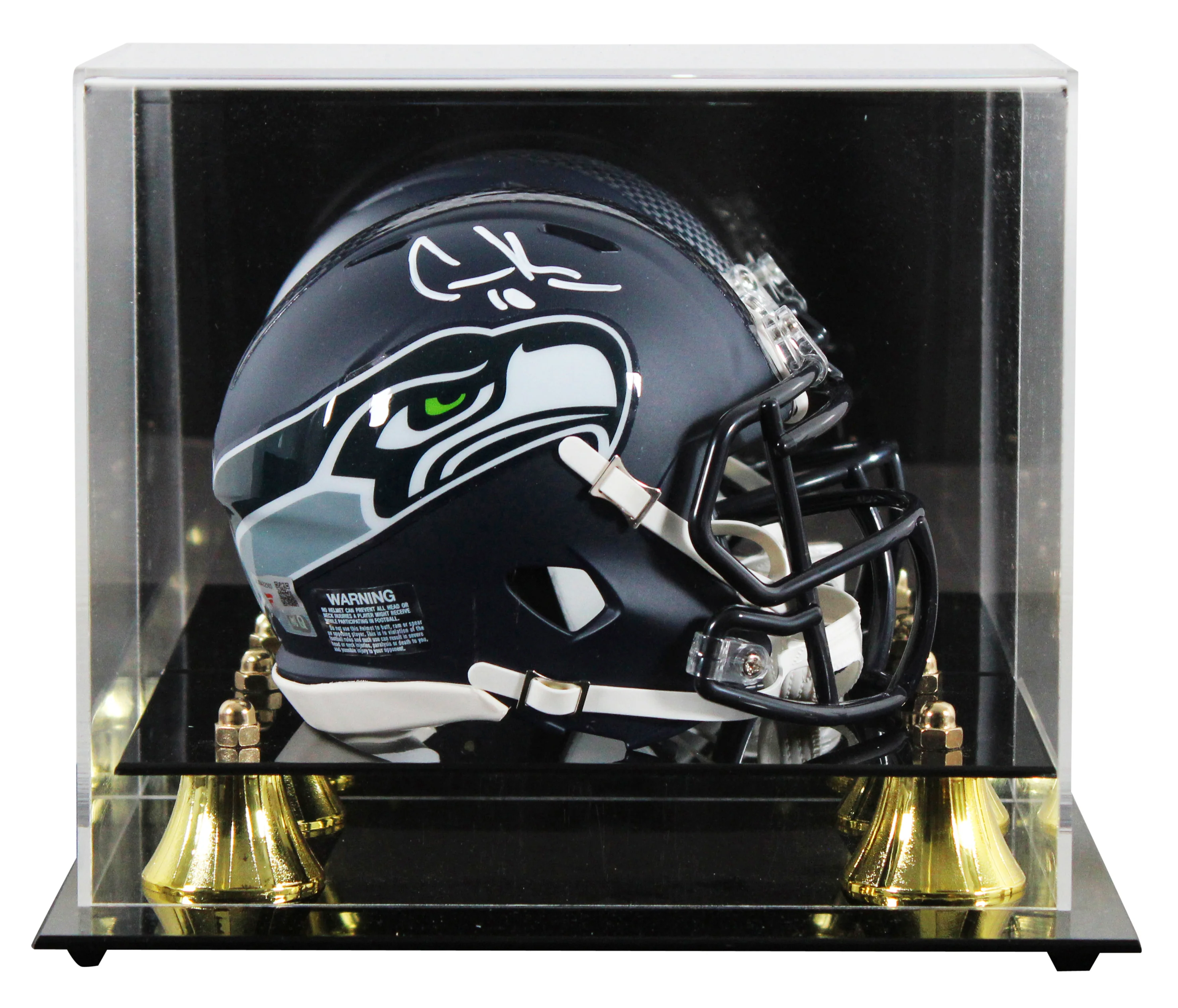 Seahawks Cooper Kupp Authentic Signed Speed Mini Helmet W/ Case Fanatics - Image 2