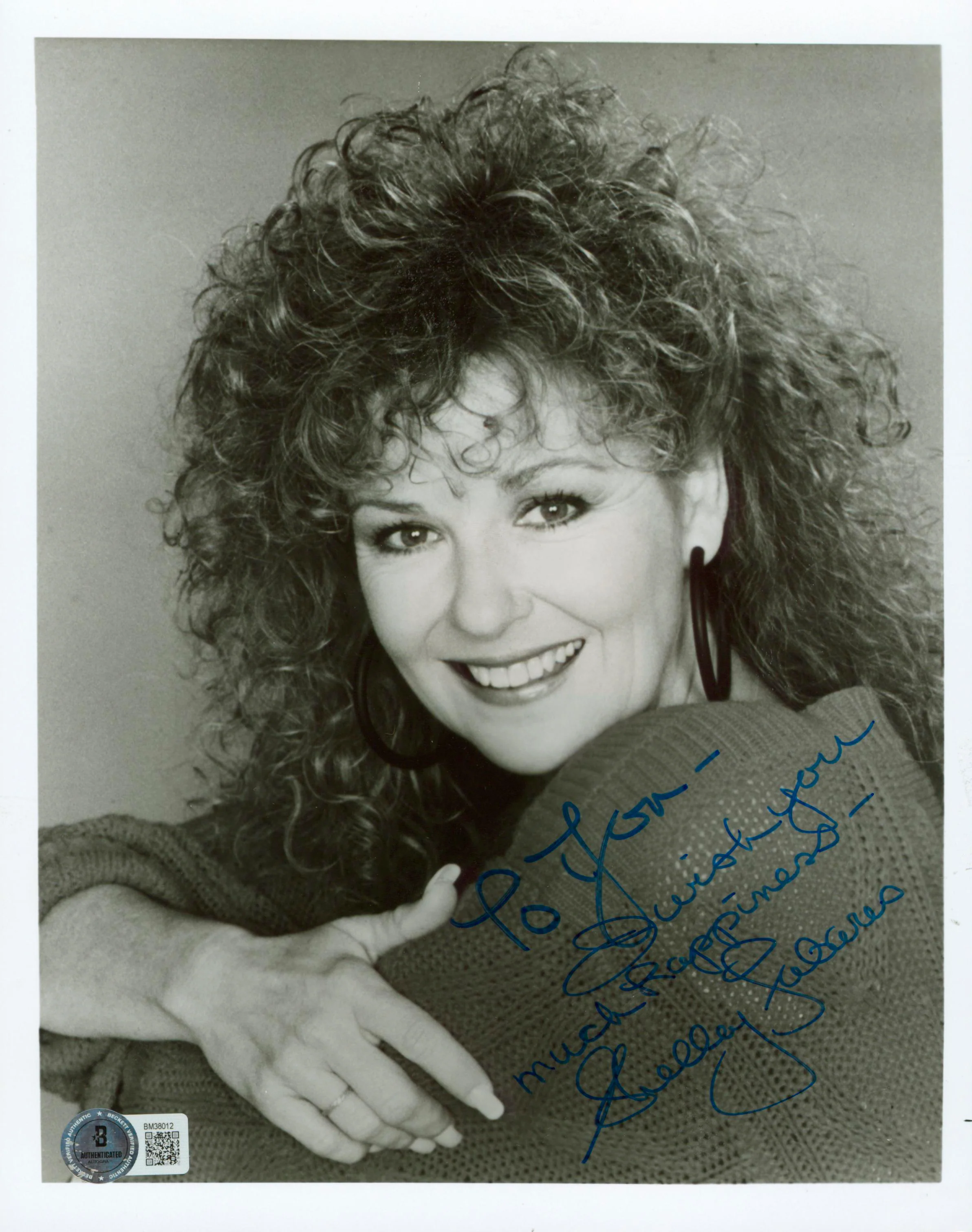 Shelley Fabares The Donna Reed Show Signed 8x10 Photo BAS #BM38012