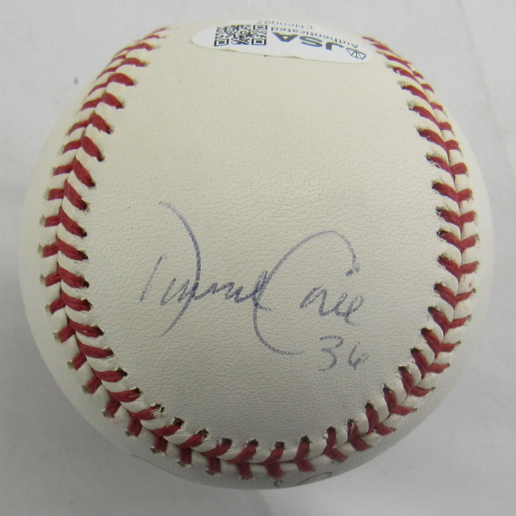 Don Larsen David Cone David Wells Signed Auto Rawlings Baseball JSA CN60097 - Image 3