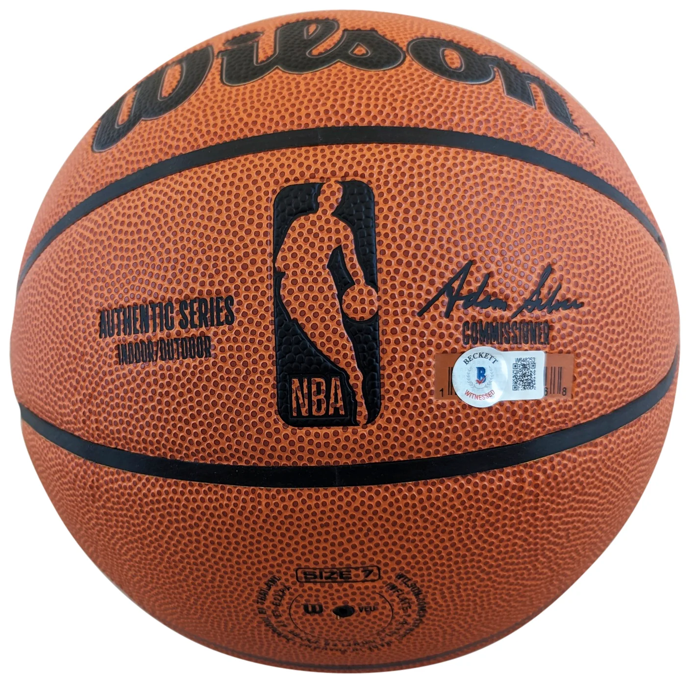 Sonics Gary Payton & Shawn Kemp Authentic Signed Wilson Basketball w/ case BAS W - Image 4