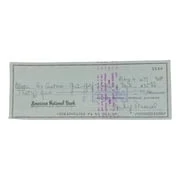 Stan Musial St. Louis Cardinals Signed Bank Check #5540 BAS - Image 4
