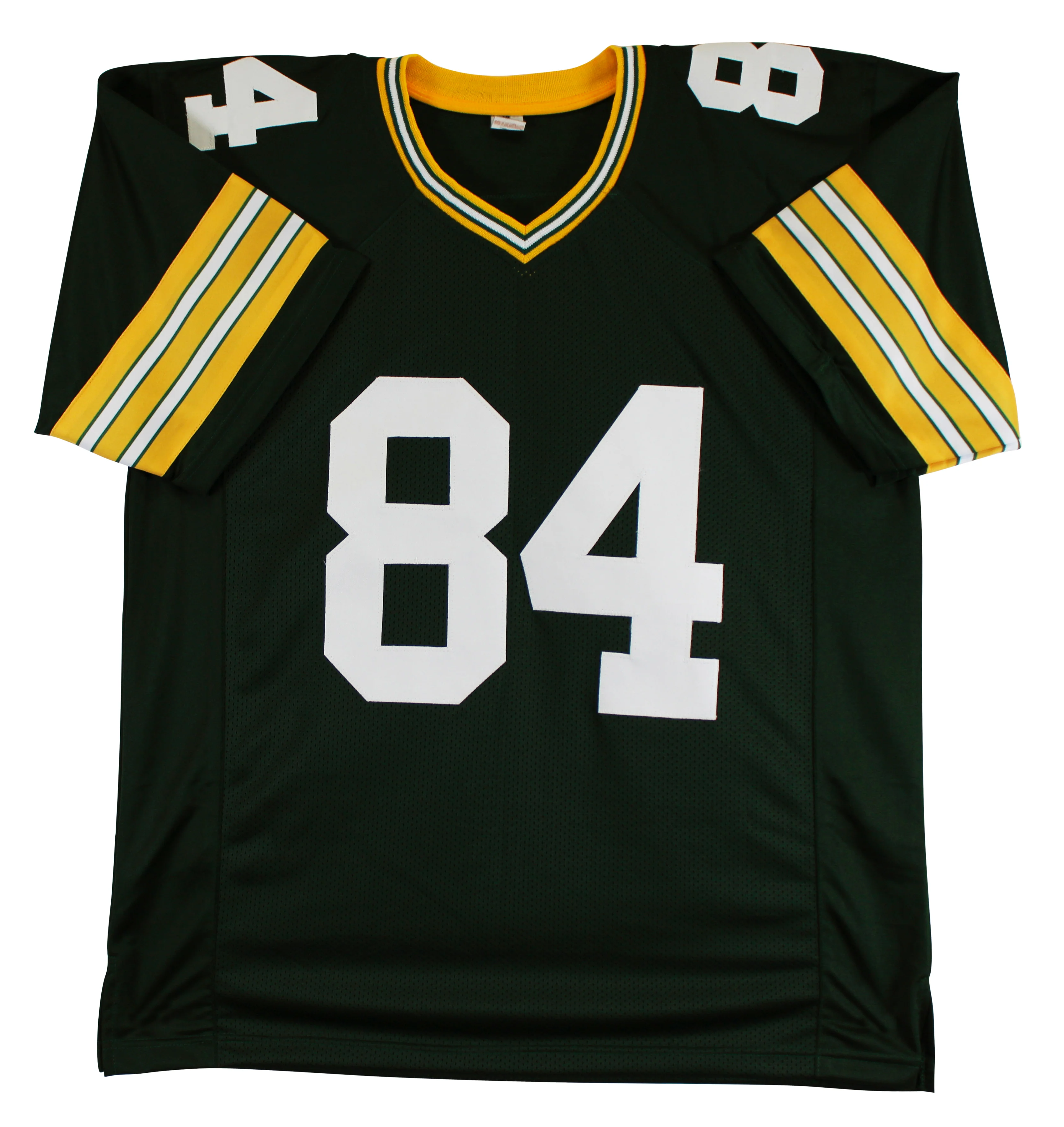 Sterling Sharpe Authentic Signed Green Pro Style Jersey BAS Witnessed - Image 4