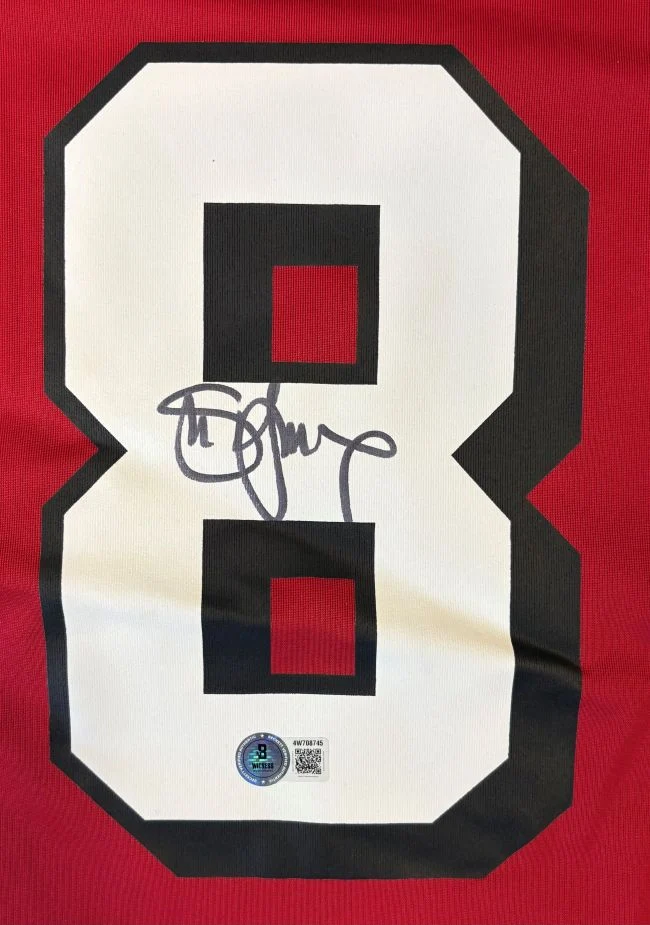 Steve Young Signed San Francisco 49ers Nike Game Replica Jersey BAS - Image 2
