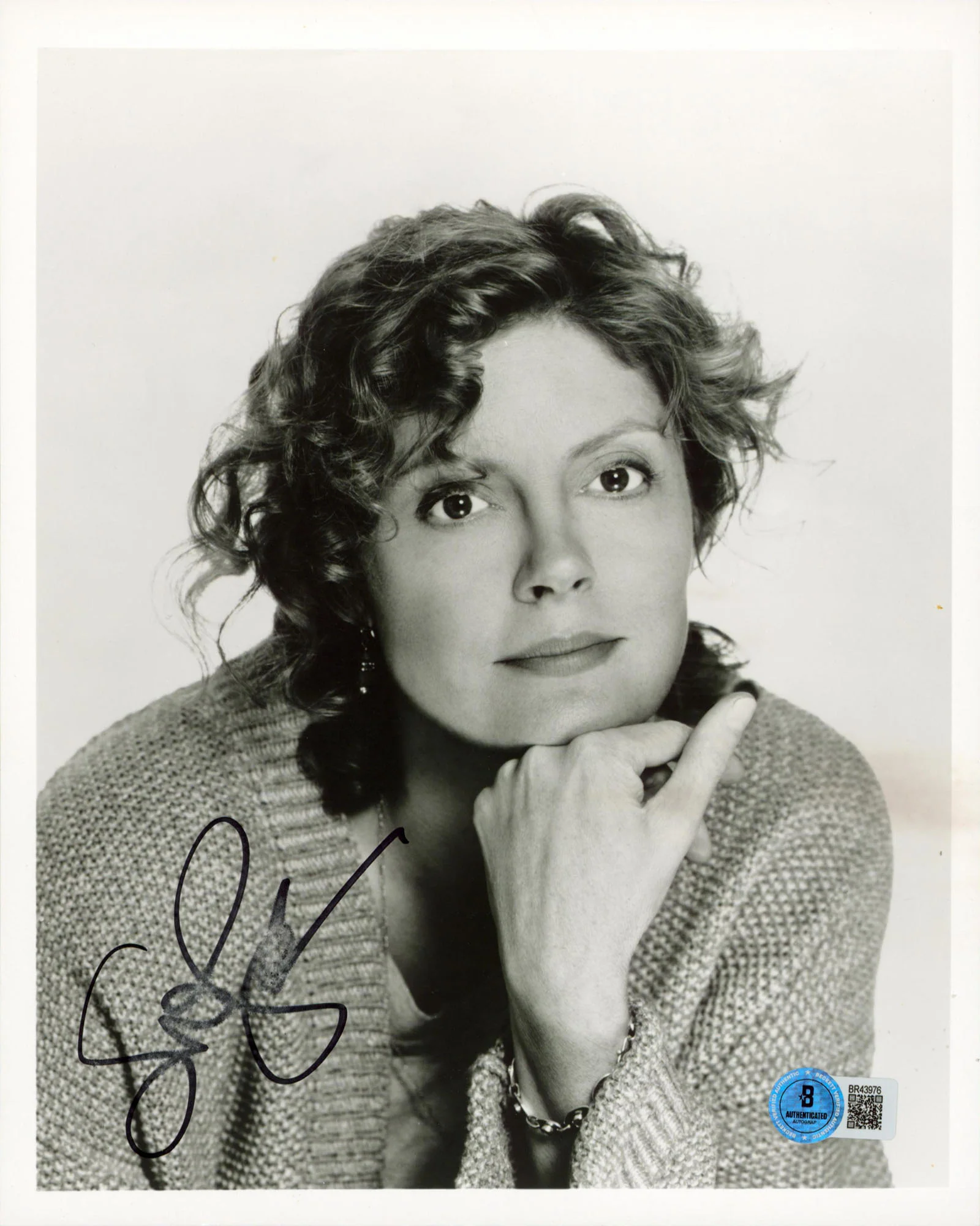 Susan Sarandon Thelma & Louise Authentic Signed 8x10 Vertical Photo BAS #BR43976