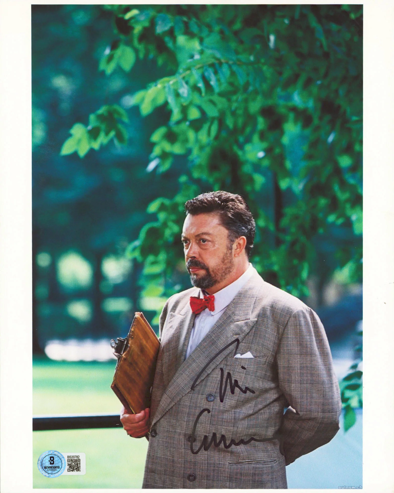 Tim Curry Kinsey Authentic Signed 8.5x11 Vertical Photo BAS #BS20782 - Image 2