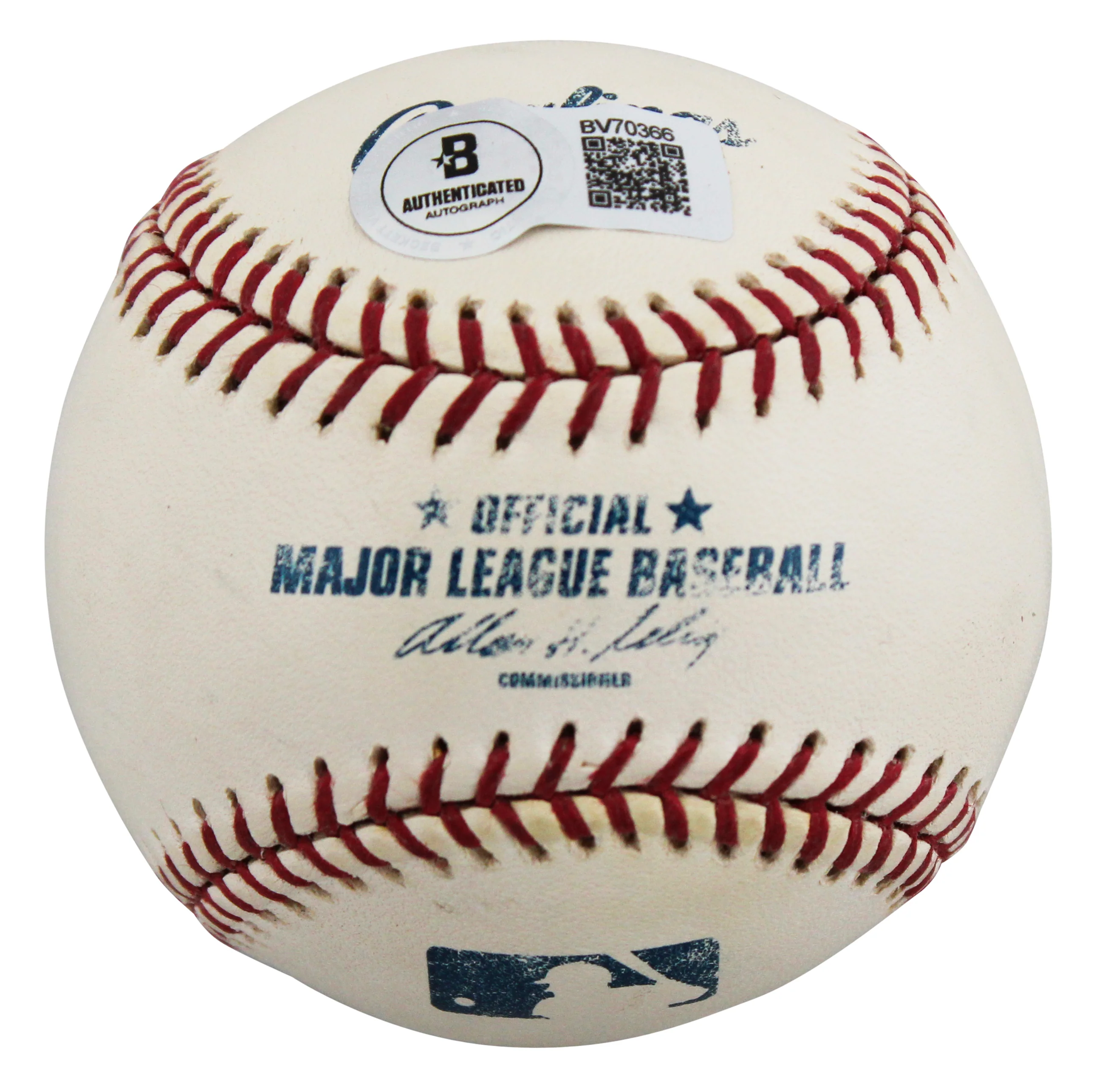 Tom Arnold Roseanne Authentic Signed Allen Selig OML Baseball BAS #BV70366 - Image 8