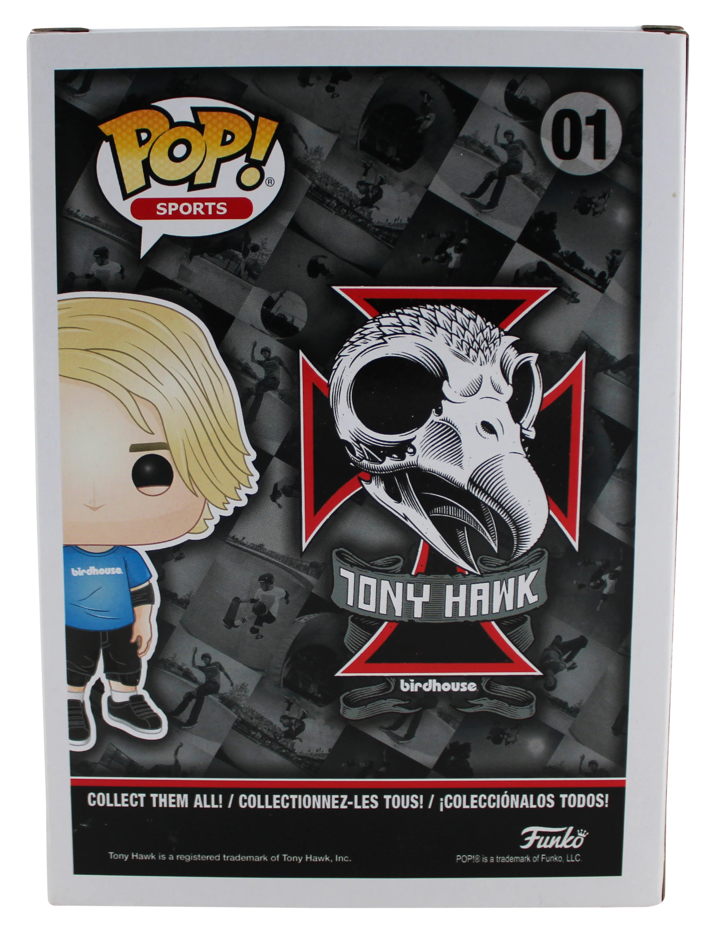 Tony Hawk Authentic Signed Birdhouse #01 Funko Pop Vinyl Figure JSA #CE80230 - Image 5