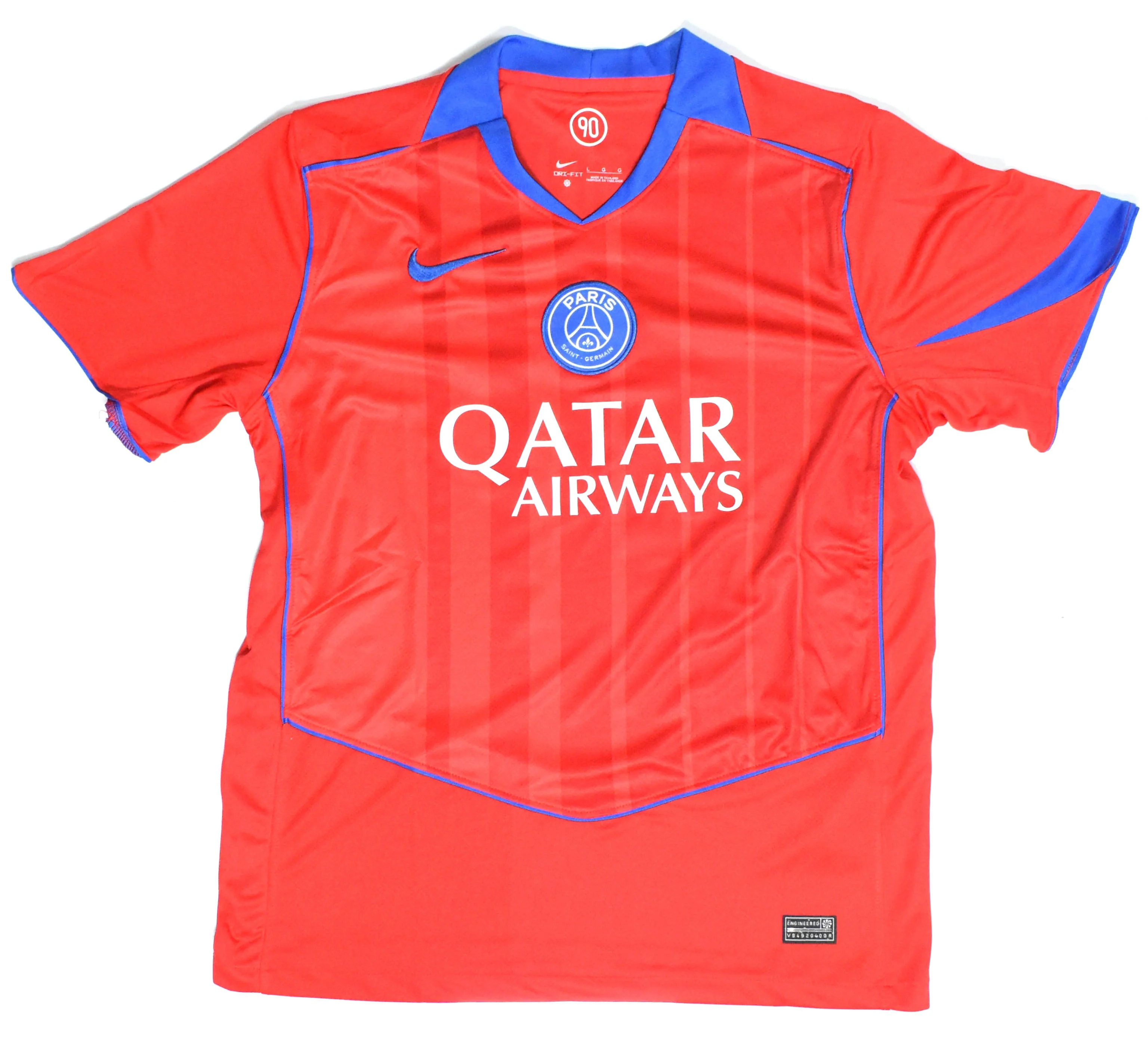 Vitinha Autographed PSG Red Third Soccer Jersey #17 - Beckett W Holo *L - Image 3