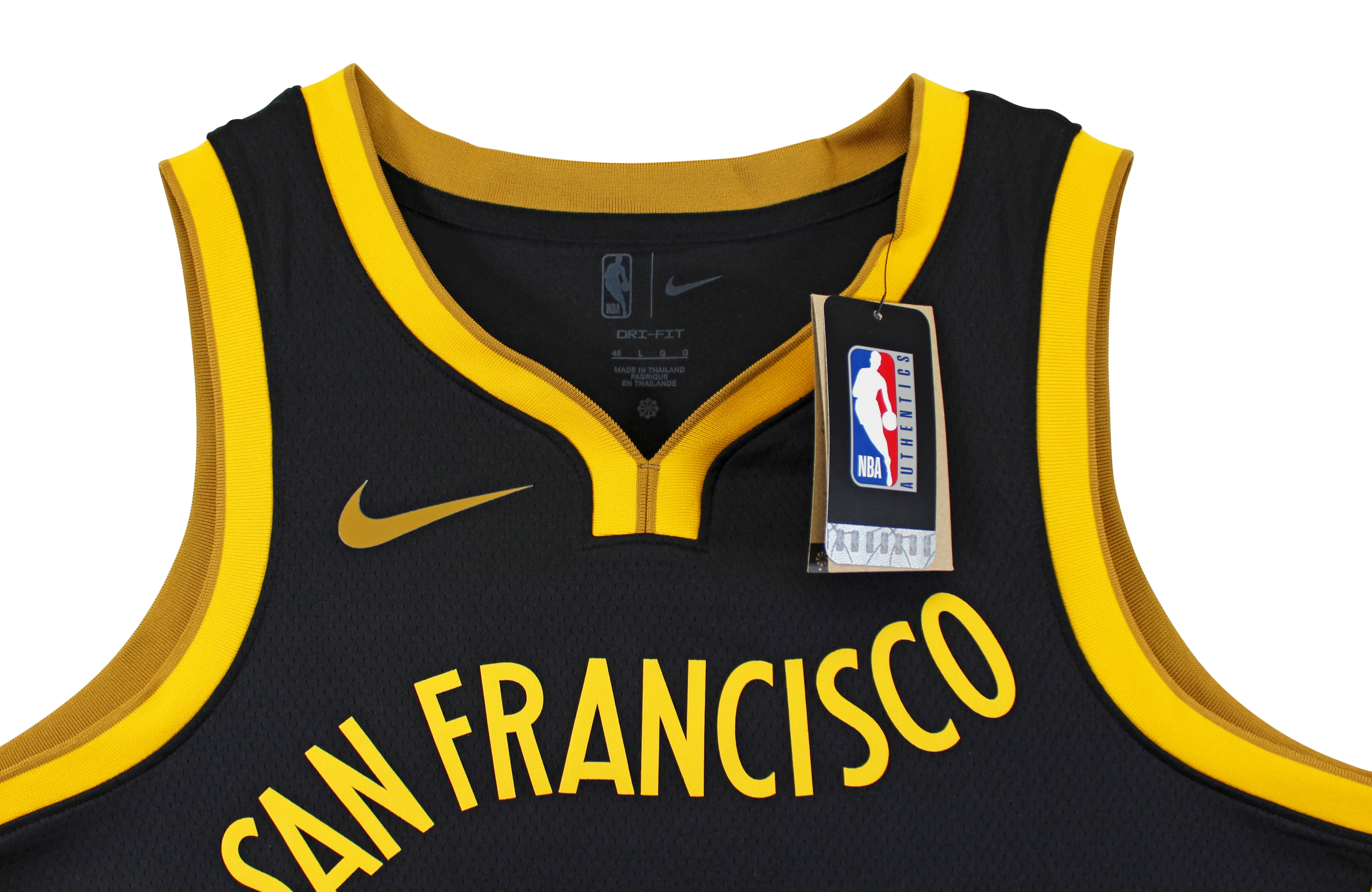 Warriors Stephen Curry Signed Black Nike 2023 City Edition Swingman Jersey BAS W - Image 6